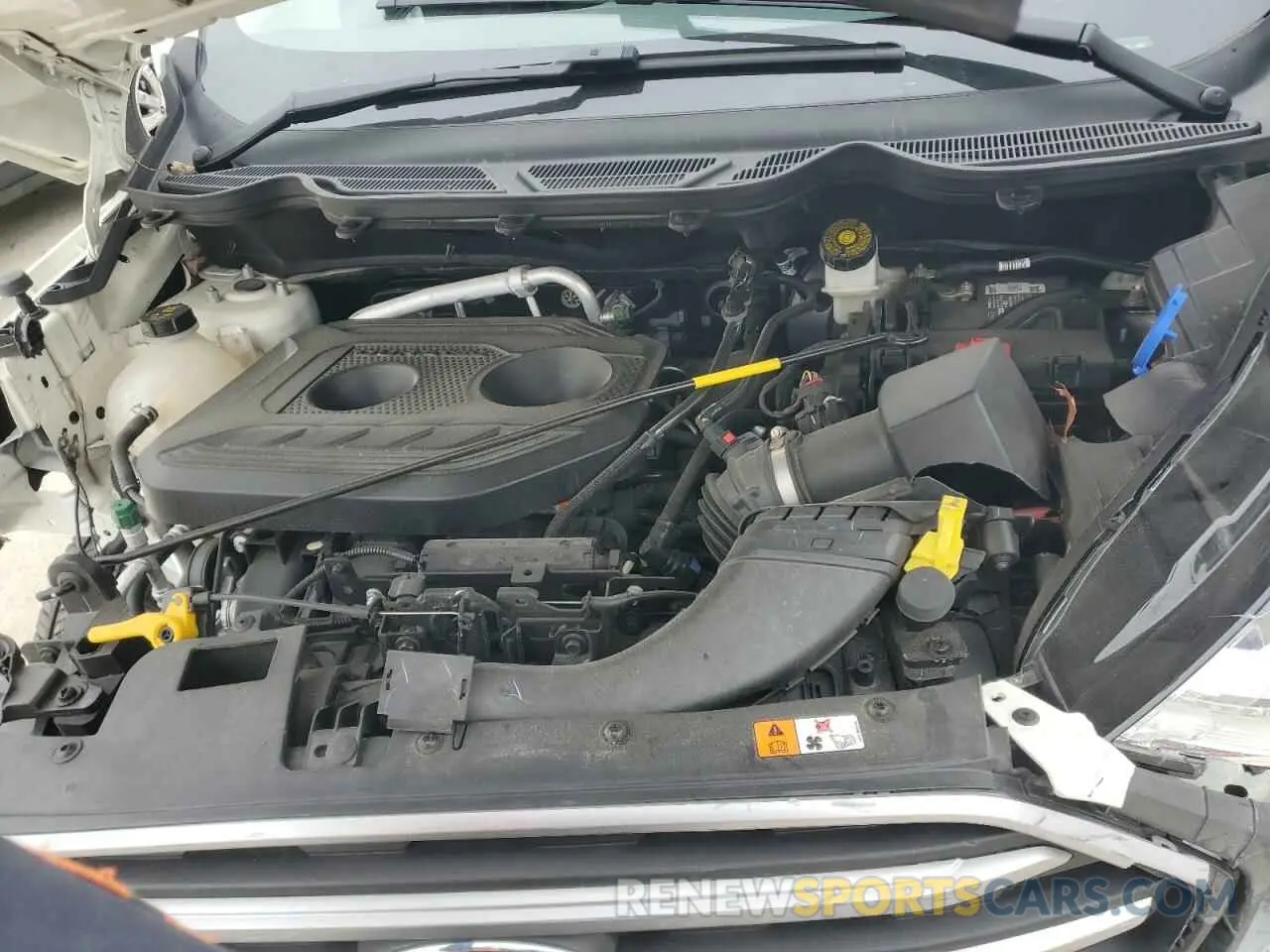 12 fotografías del automóvil dañado MAJ6S3GL5MC445835 FORD ECOSPORT 2021