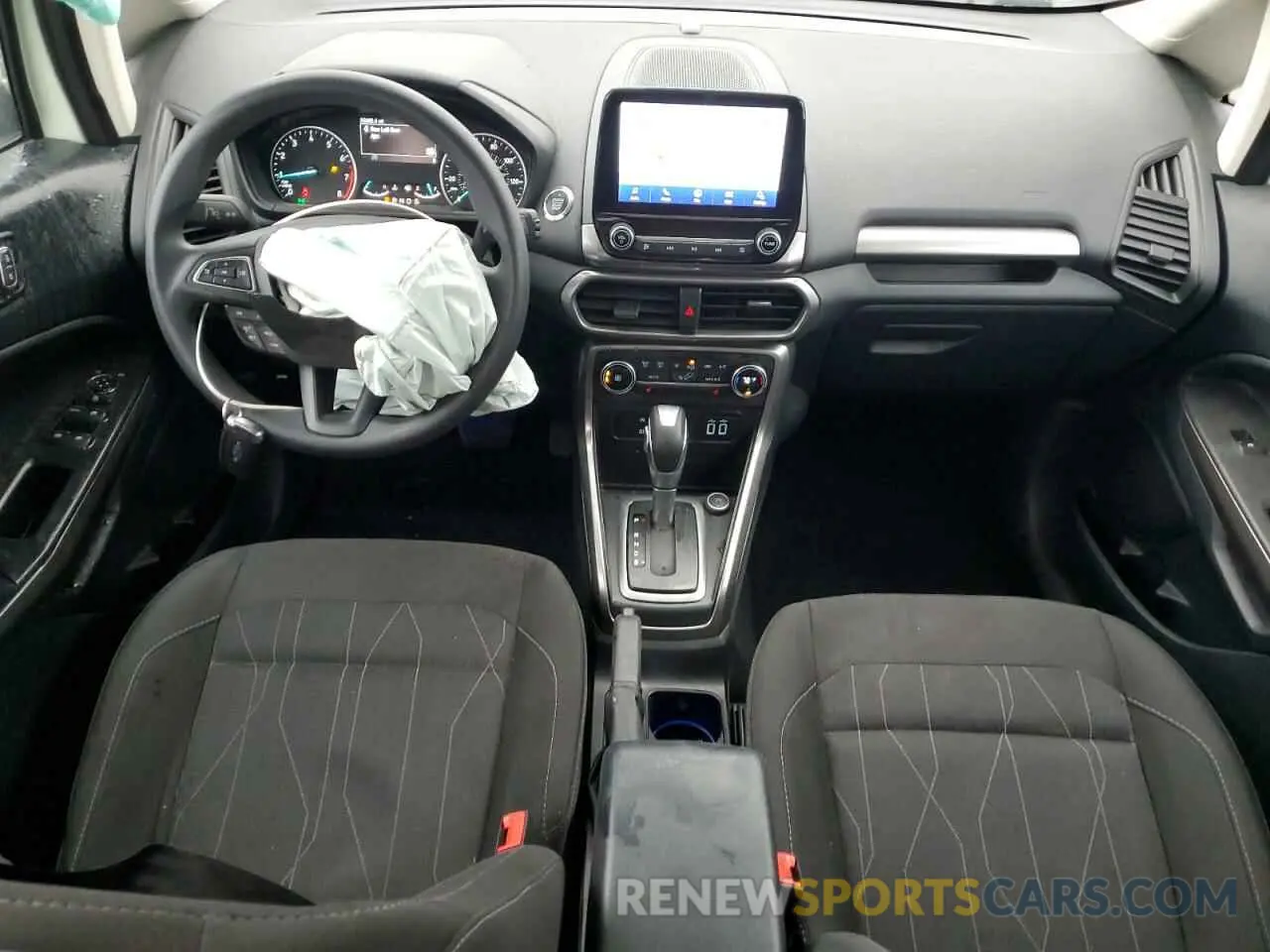 8 fotografías del automóvil dañado MAJ6S3GL5MC445835 FORD ECOSPORT 2021