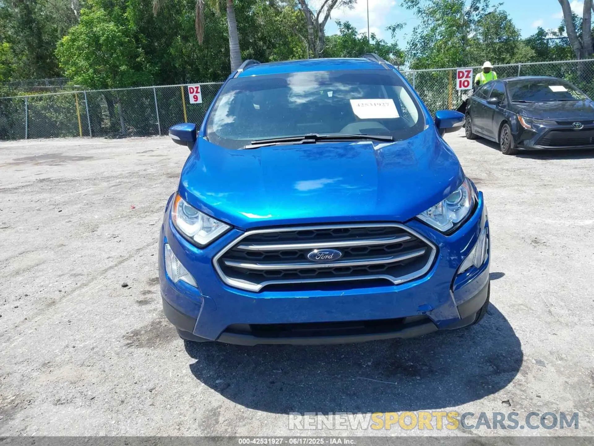 12 fotografías del automóvil dañado MAJ6S3GL5MC451215 FORD ECOSPORT 2021