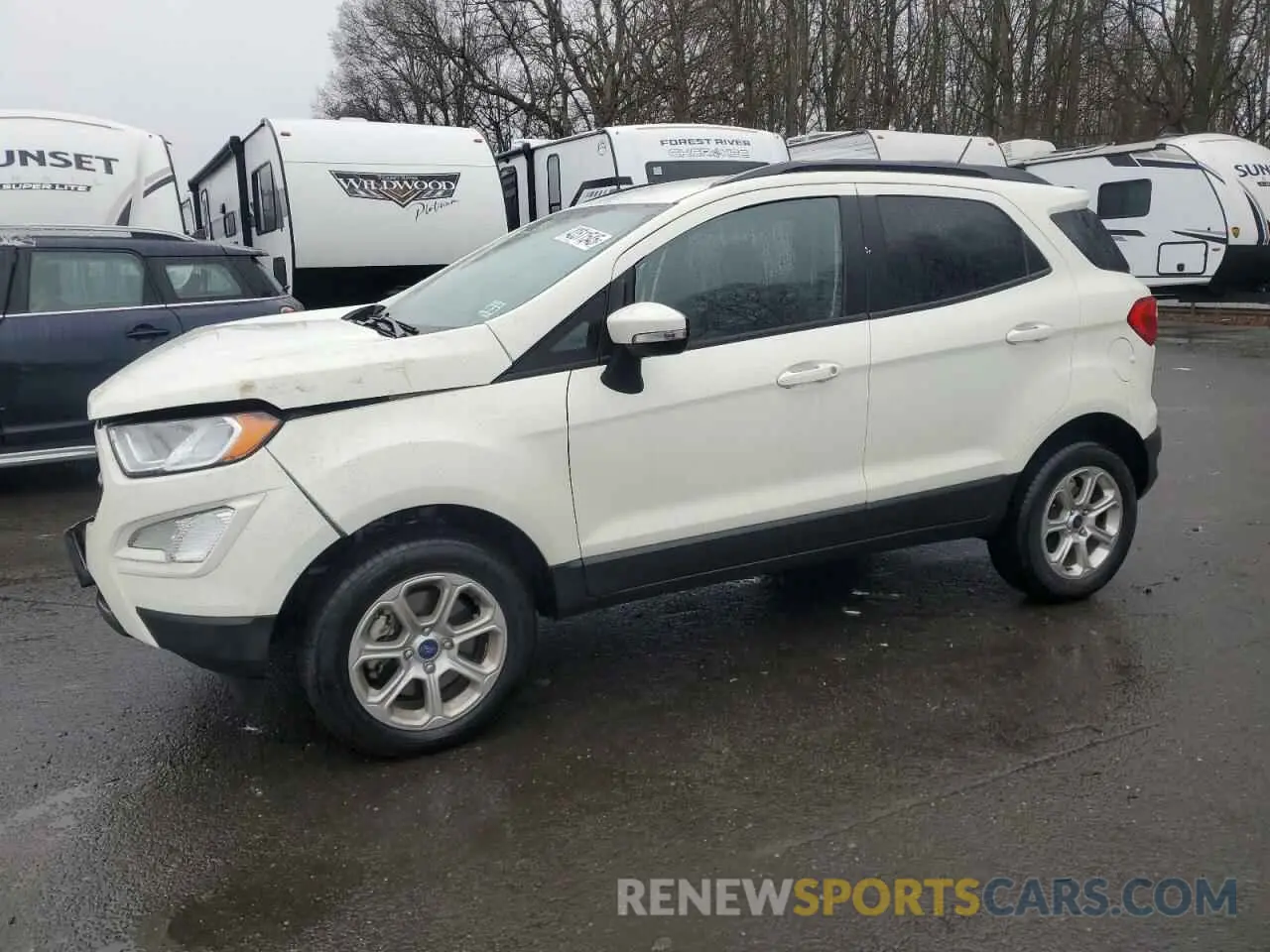 1 fotografías del automóvil dañado MAJ6S3GL7MC425828 FORD ECOSPORT 2021