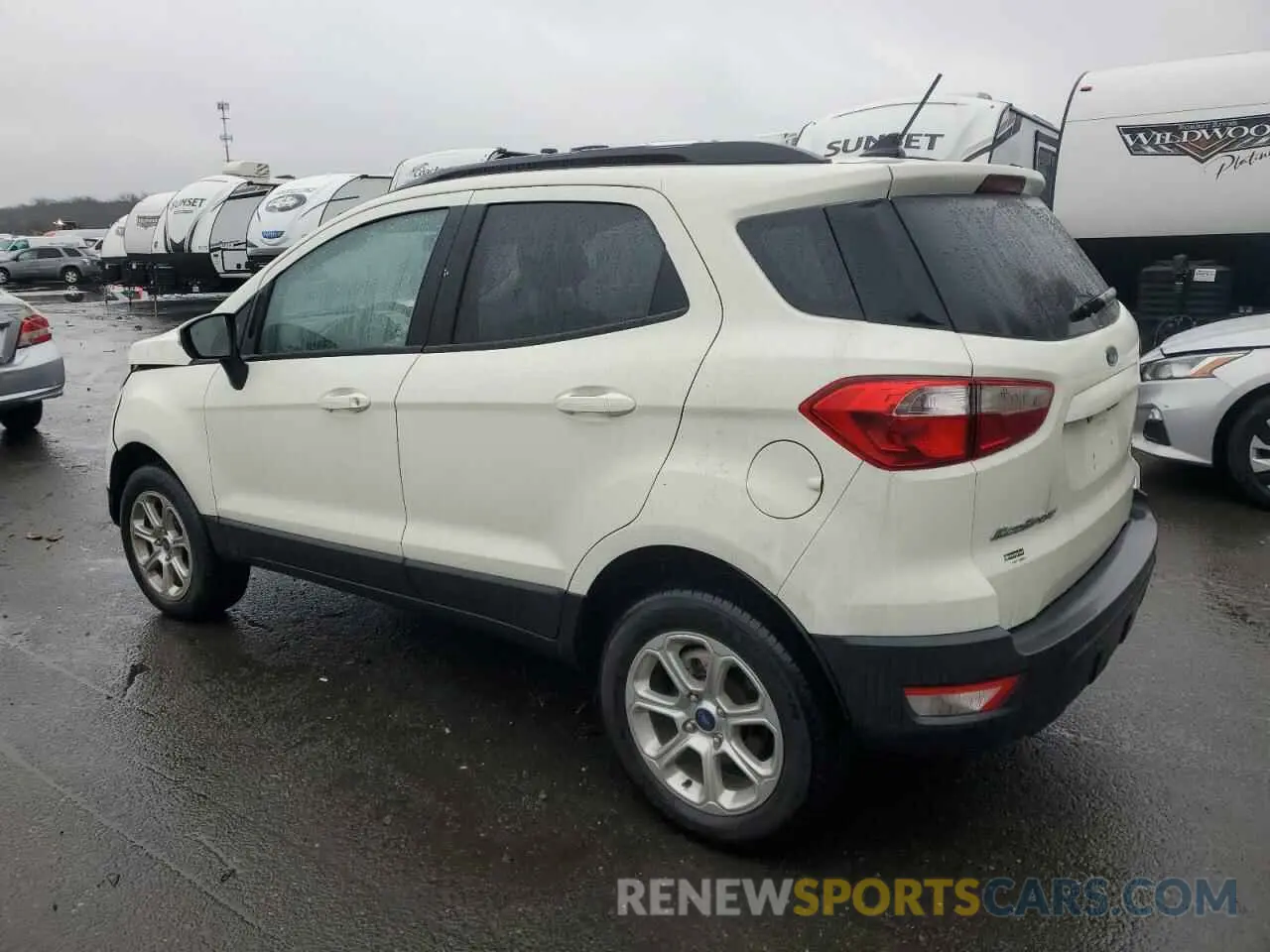 2 fotografías del automóvil dañado MAJ6S3GL7MC425828 FORD ECOSPORT 2021