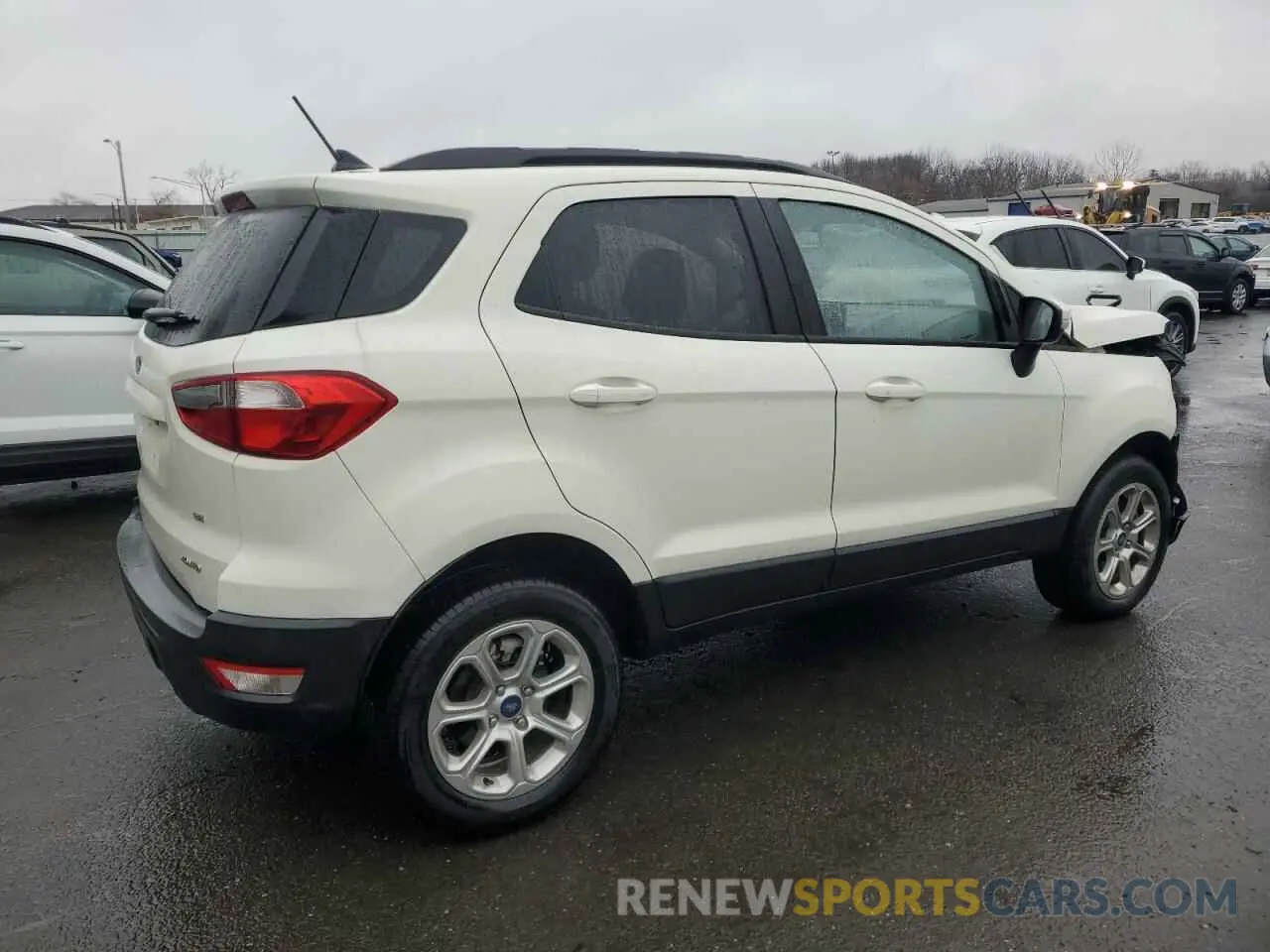 3 fotografías del automóvil dañado MAJ6S3GL7MC425828 FORD ECOSPORT 2021