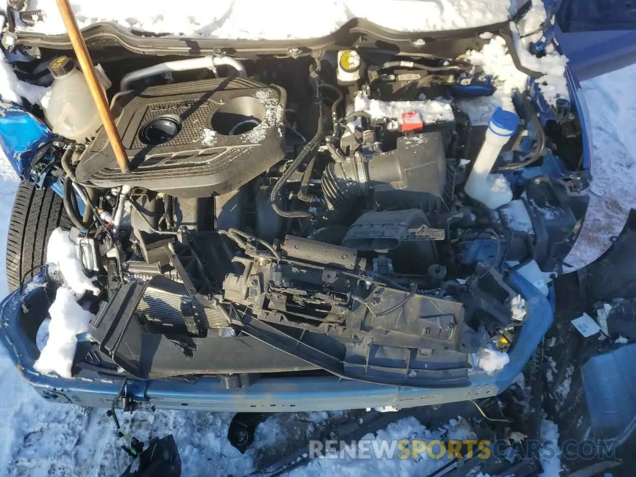 12 fotografías del automóvil dañado MAJ6S3GL8MC403742 FORD ECOSPORT 2021