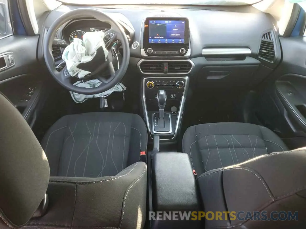 8 fotografías del automóvil dañado MAJ6S3GL8MC403742 FORD ECOSPORT 2021