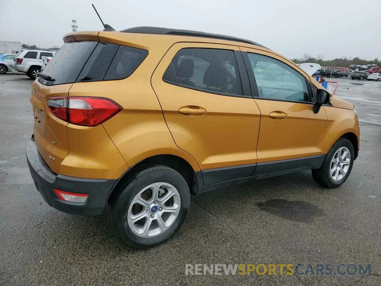 3 fotografías del automóvil dañado MAJ6S3GL8MC424039 FORD ECOSPORT 2021