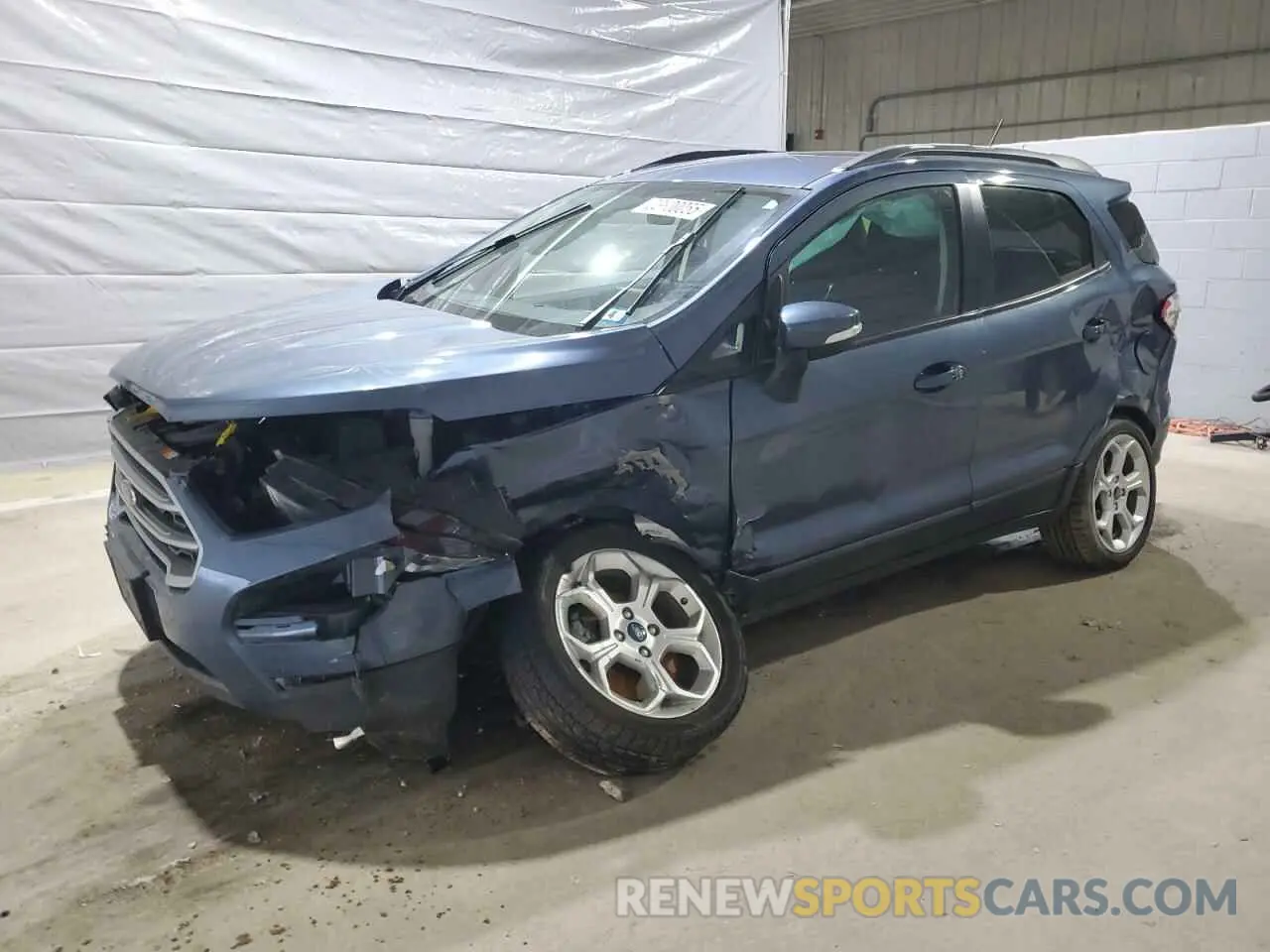 1 fotografías del automóvil dañado MAJ6S3GL8MC437244 FORD ECOSPORT 2021