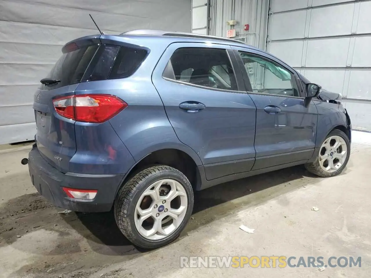 3 fotografías del automóvil dañado MAJ6S3GL8MC437244 FORD ECOSPORT 2021