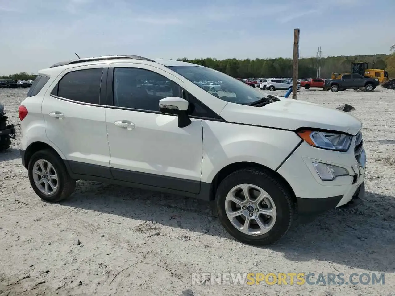 4 fotografías del automóvil dañado MAJ6S3GL8MC441407 FORD ECOSPORT 2021