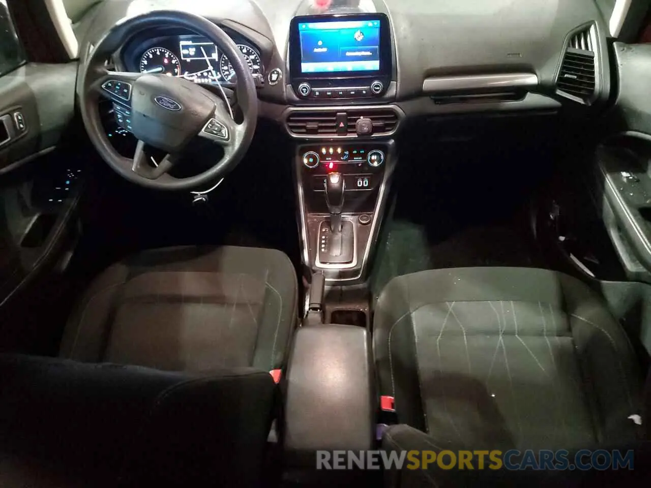 8 fotografías del automóvil dañado MAJ6S3GL9MC408464 FORD ECOSPORT 2021