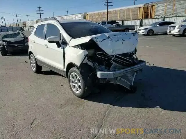 14 fotografías del automóvil dañado MAJ6S3GL9MC425314 FORD ECOSPORT 2021