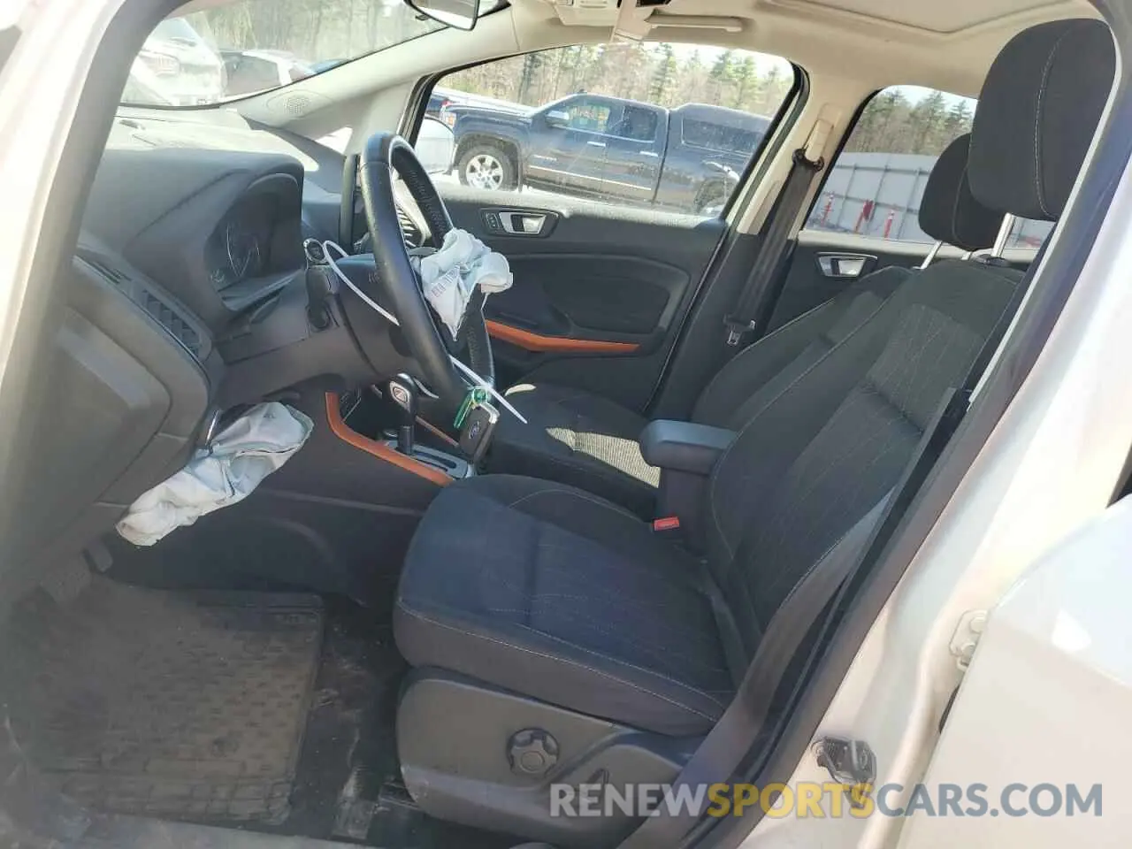 7 fotografías del automóvil dañado MAJ6S3GL9MC436202 FORD ECOSPORT 2021