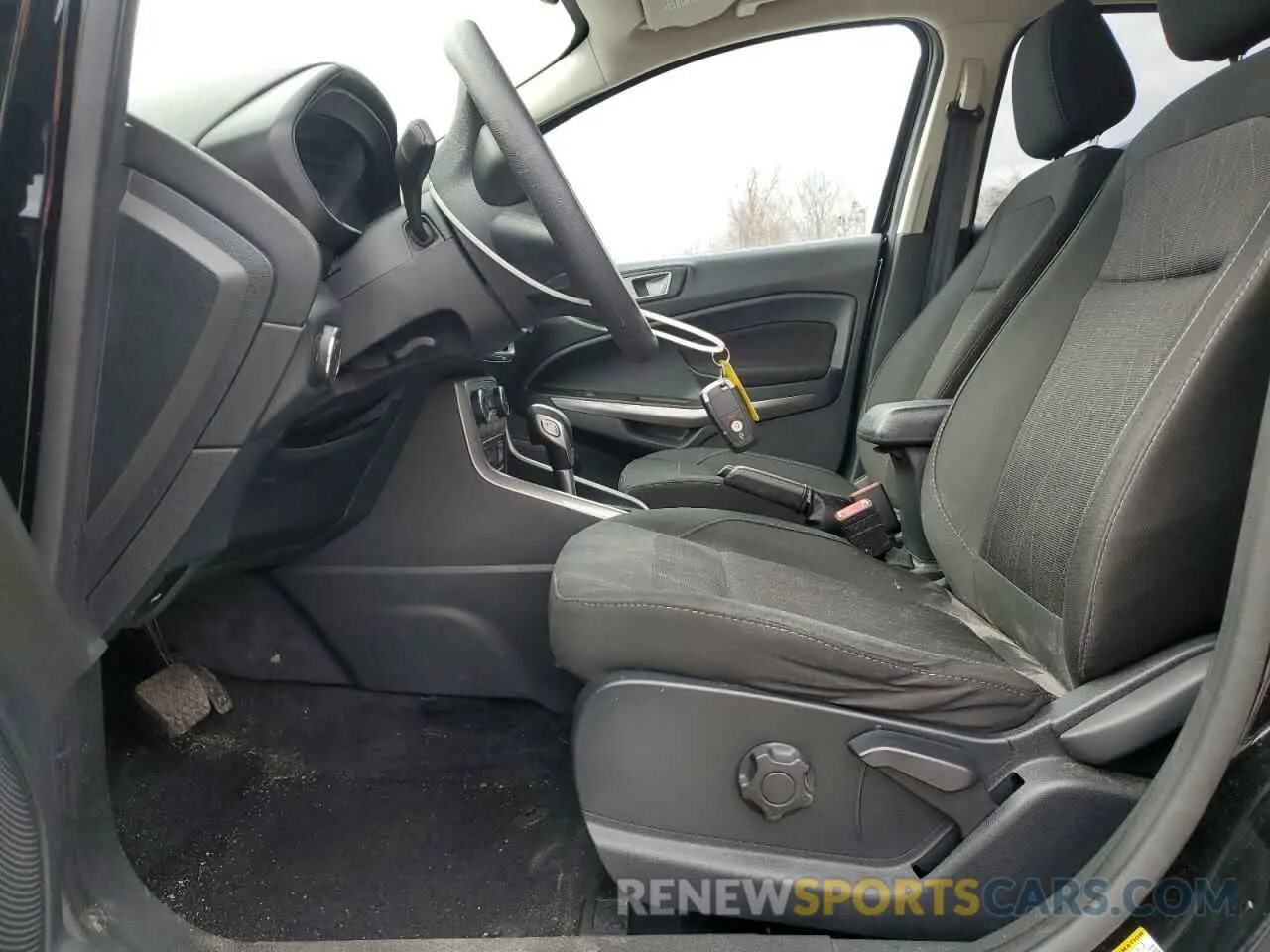 7 fotografías del automóvil dañado MAJ6S3GLXMC403631 FORD ECOSPORT 2021