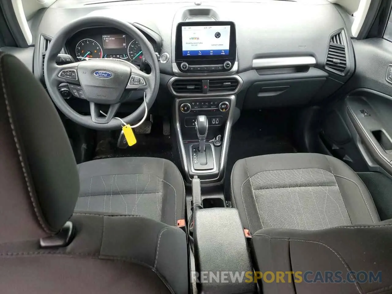 8 fotografías del automóvil dañado MAJ6S3GLXMC403631 FORD ECOSPORT 2021