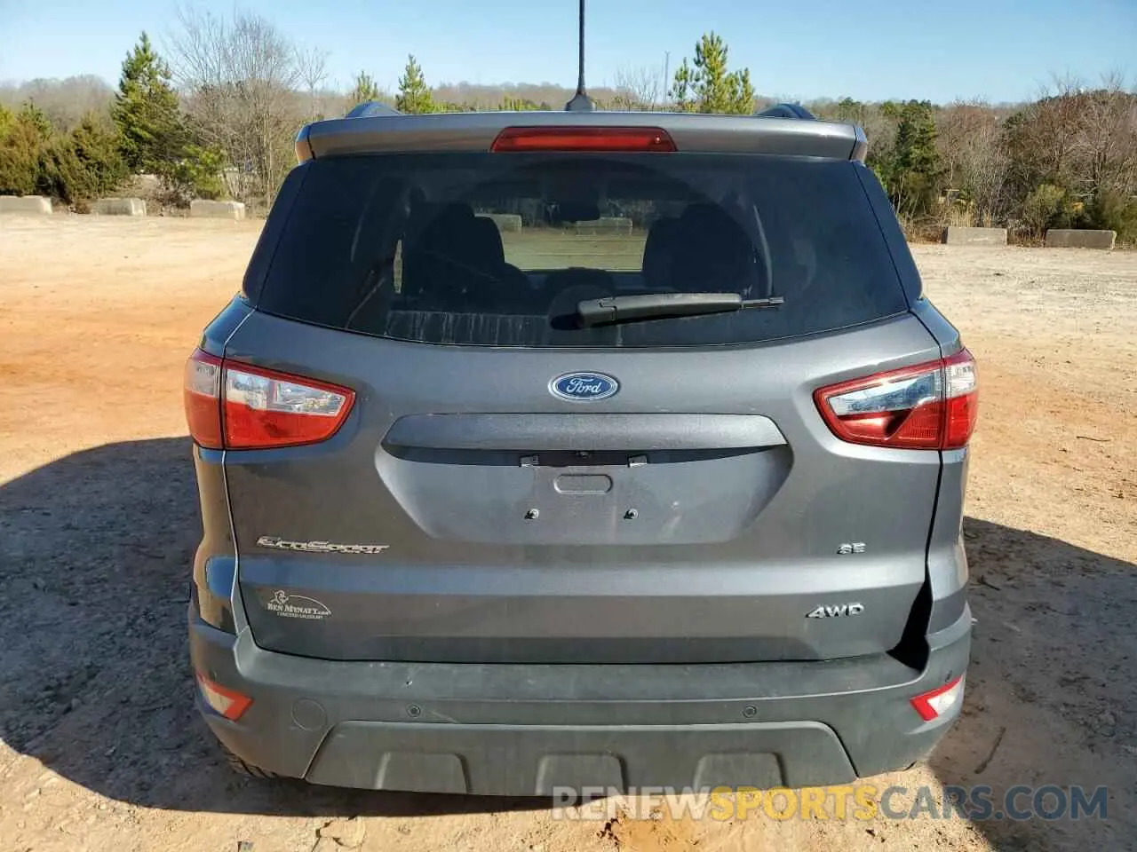 6 fotografías del automóvil dañado MAJ6S3GLXMC425340 FORD ECOSPORT 2021