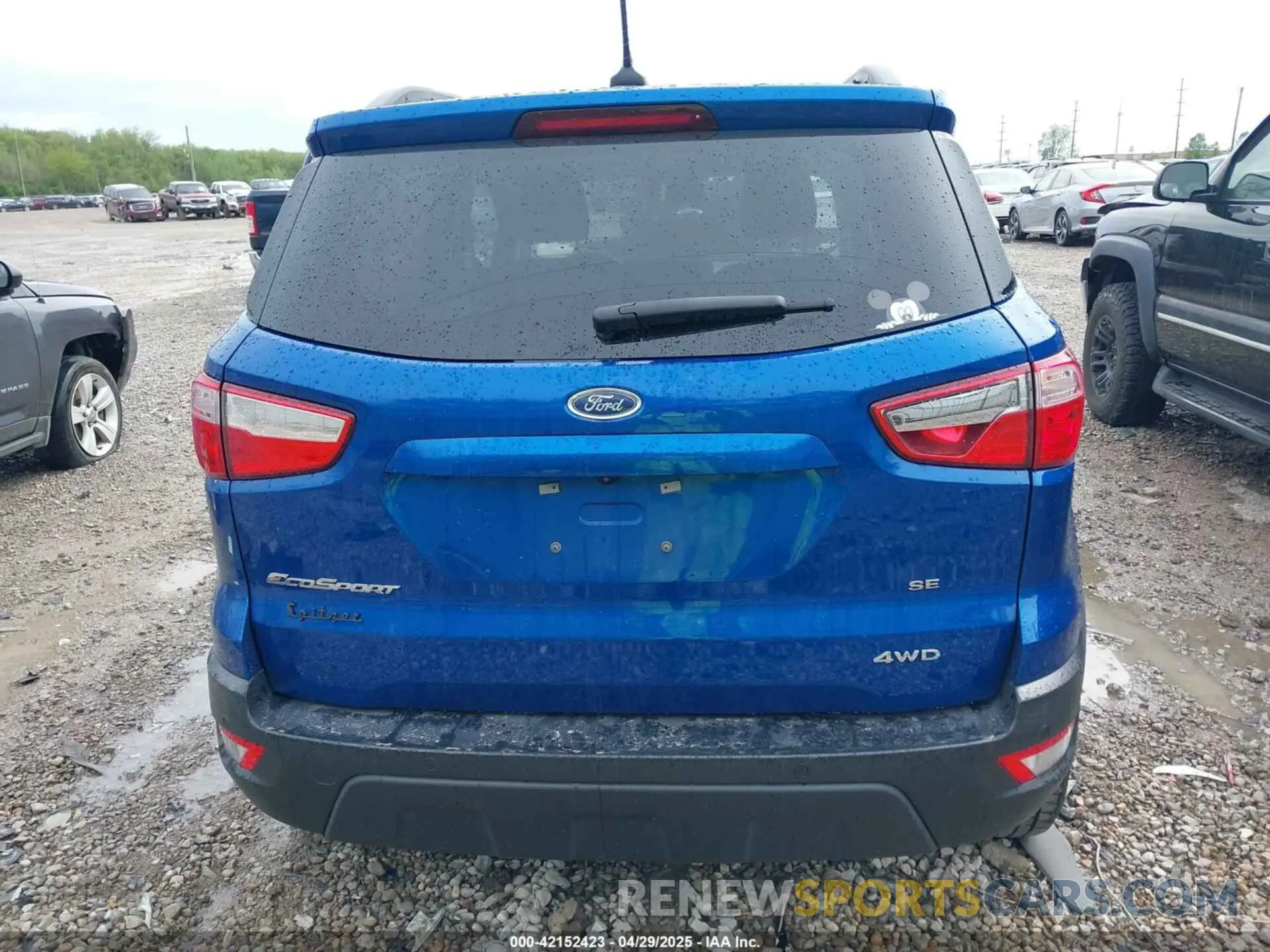 16 fotografías del automóvil dañado MAJ6S3GLXMC427038 FORD ECOSPORT 2021