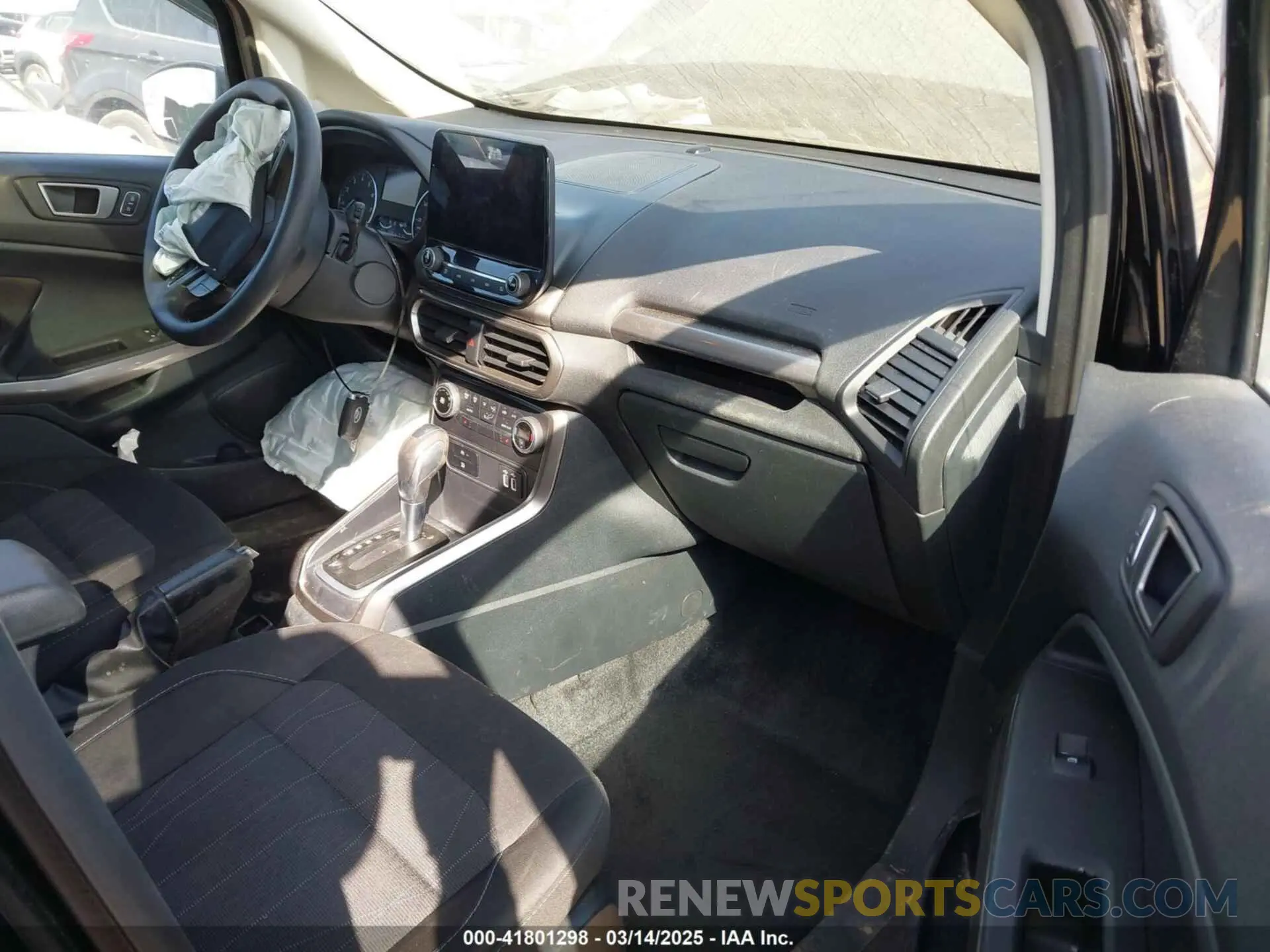 5 fotografías del automóvil dañado MAJ6S3GLXMC437083 FORD ECOSPORT 2021