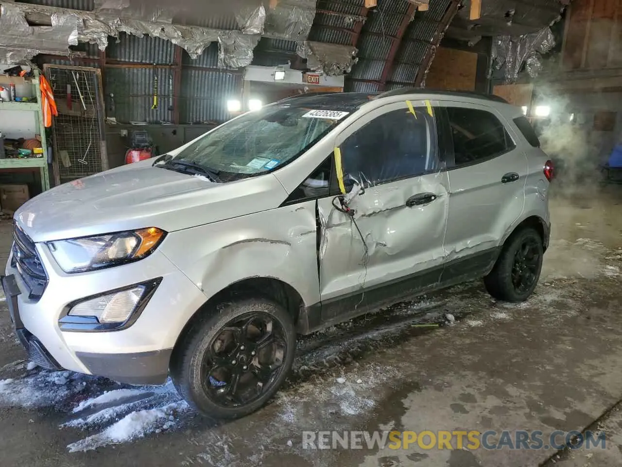 1 fotografías del automóvil dañado MAJ6S3JL0MC412797 FORD ECOSPORT 2021