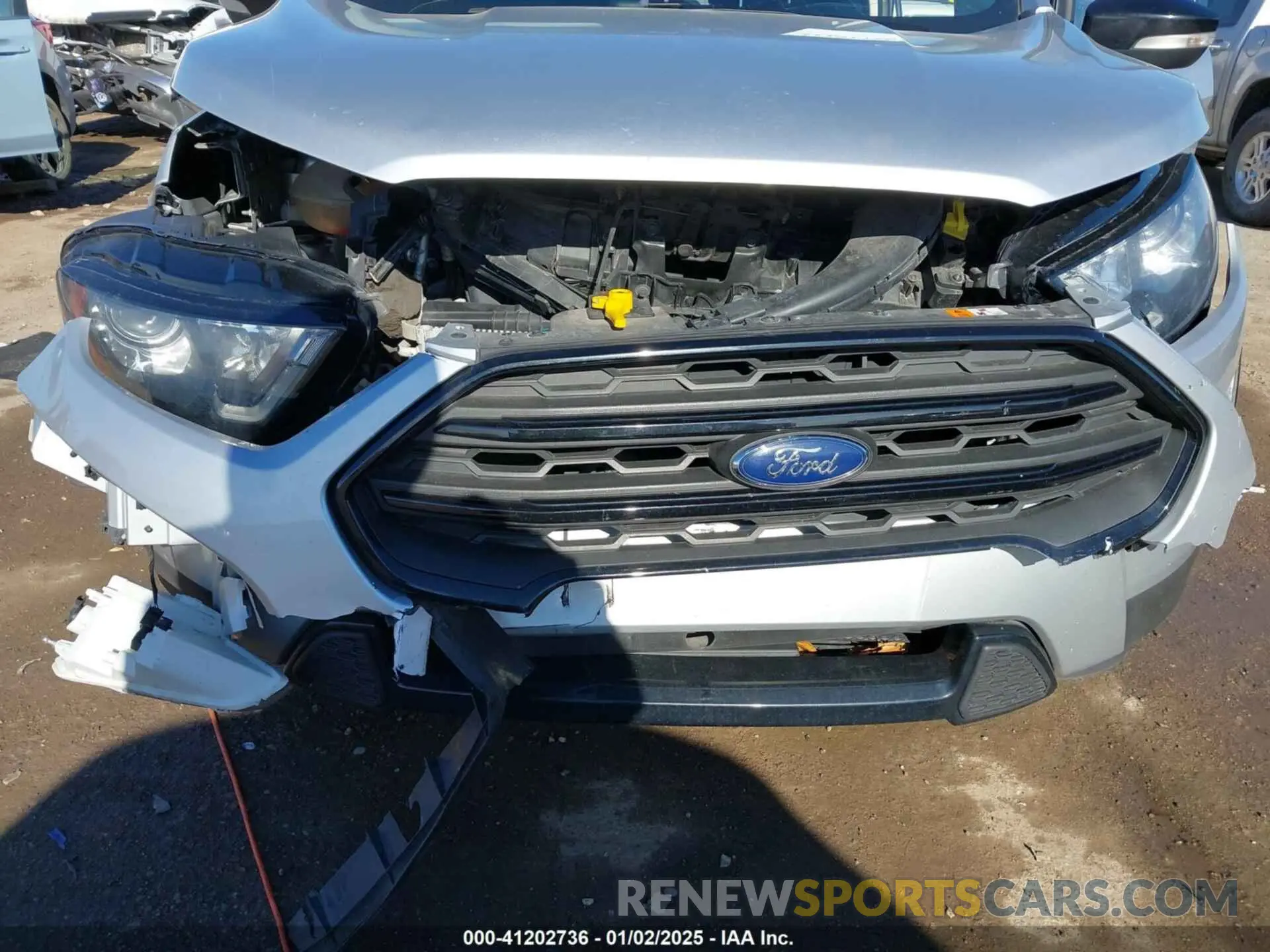 6 fotografías del automóvil dañado MAJ6S3JL0MC424867 FORD ECOSPORT 2021