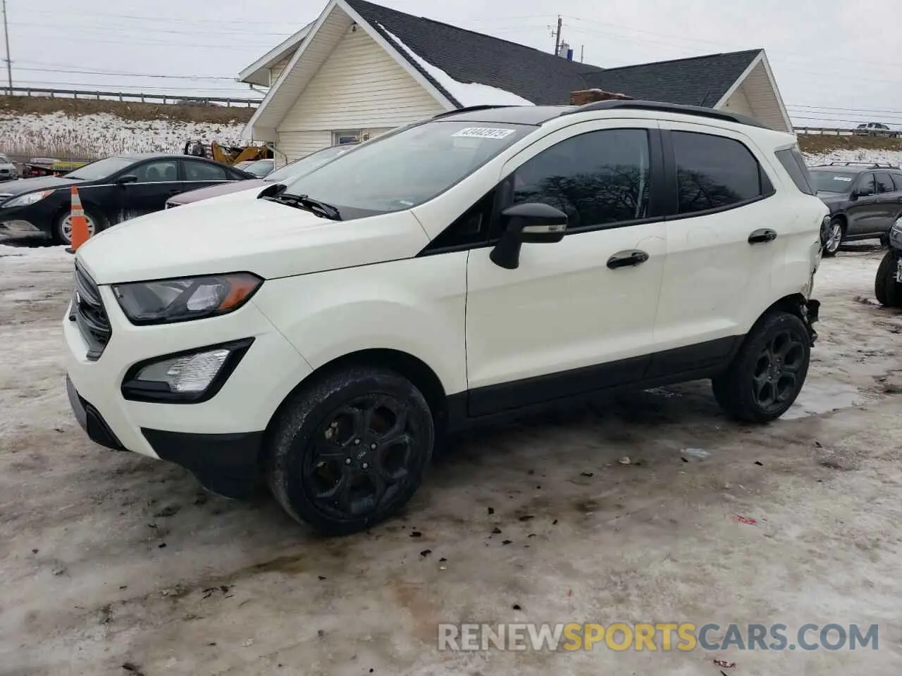 1 fotografías del automóvil dañado MAJ6S3JL2MC401302 FORD ECOSPORT 2021