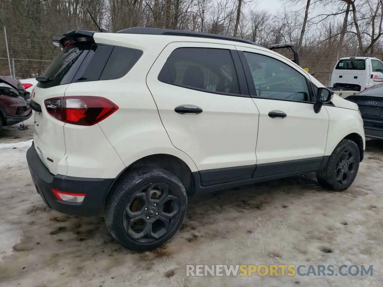 3 fotografías del automóvil dañado MAJ6S3JL2MC401302 FORD ECOSPORT 2021