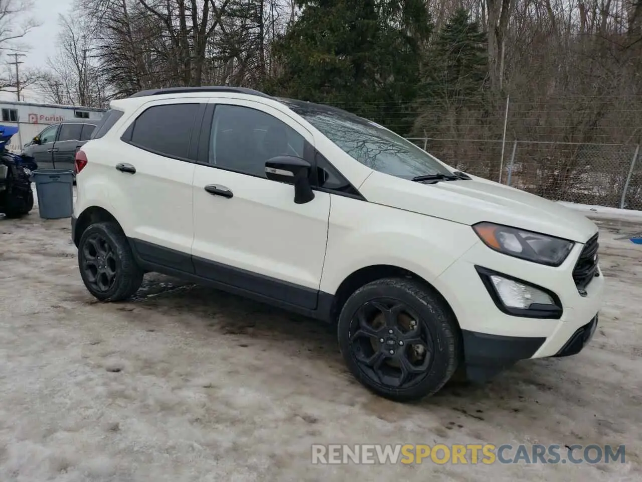 4 fotografías del automóvil dañado MAJ6S3JL2MC401302 FORD ECOSPORT 2021