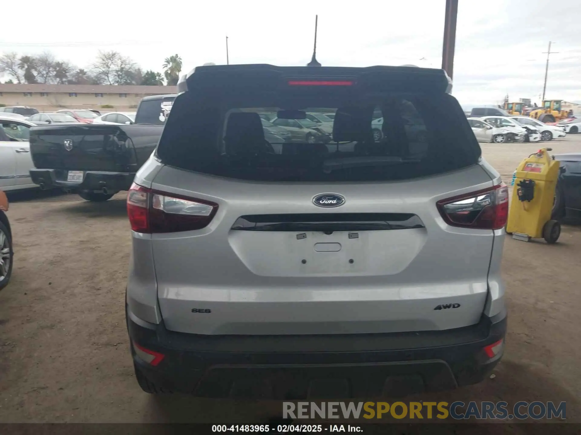 17 fotografías del automóvil dañado MAJ6S3JL2MC424921 FORD ECOSPORT 2021