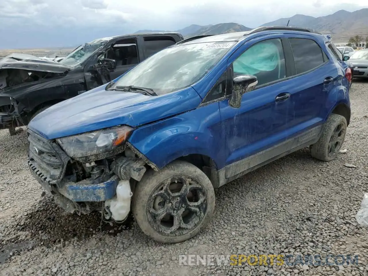 1 fotografías del automóvil dañado MAJ6S3JL2MC430203 FORD ECOSPORT 2021