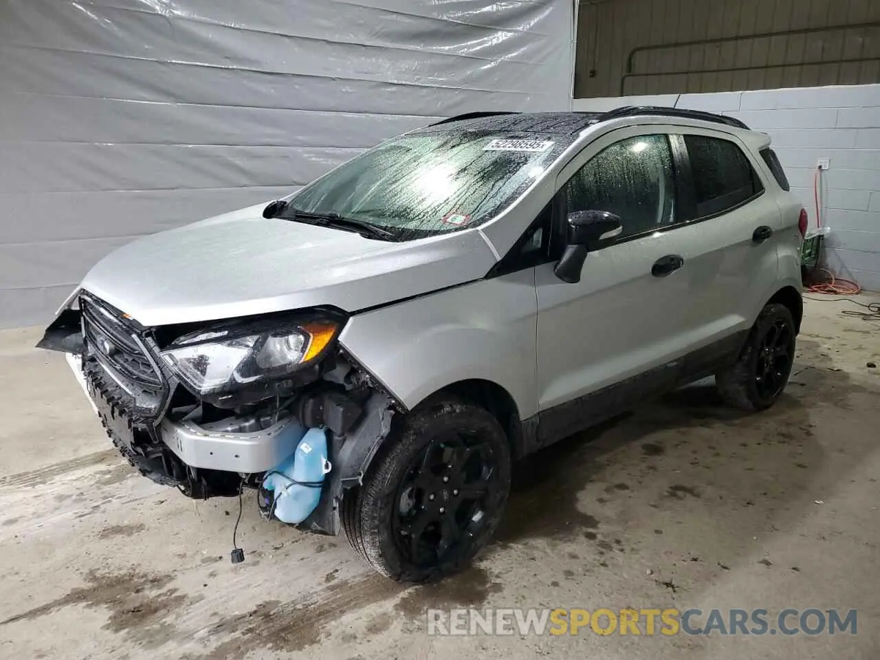 1 fotografías del automóvil dañado MAJ6S3JL3MC436690 FORD ECOSPORT 2021