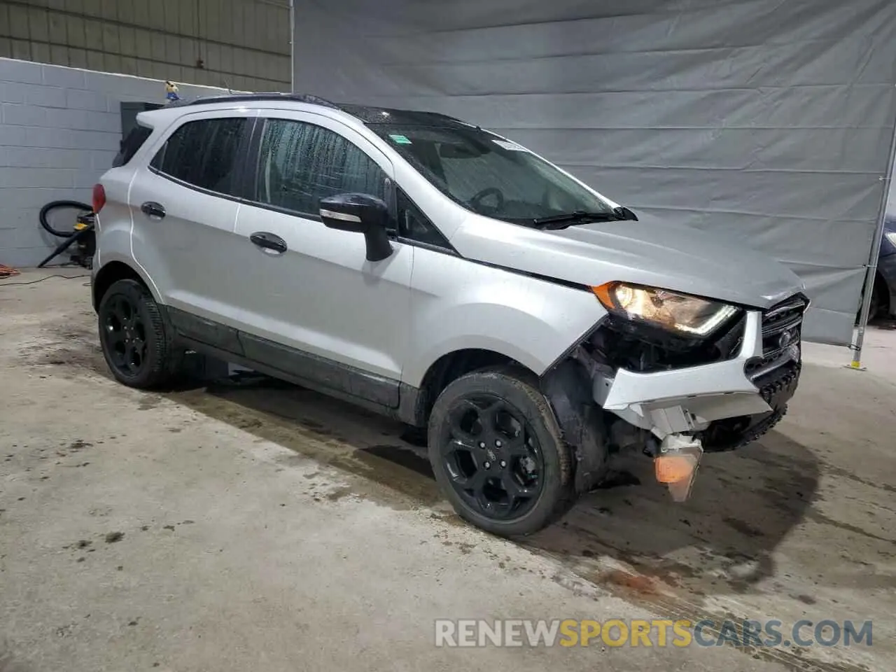 4 fotografías del automóvil dañado MAJ6S3JL3MC436690 FORD ECOSPORT 2021