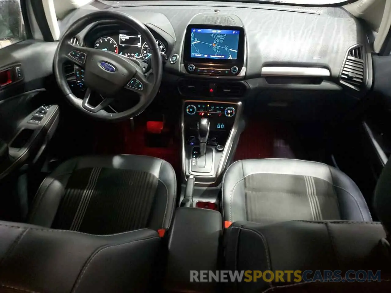 8 fotografías del automóvil dañado MAJ6S3JL3MC436690 FORD ECOSPORT 2021