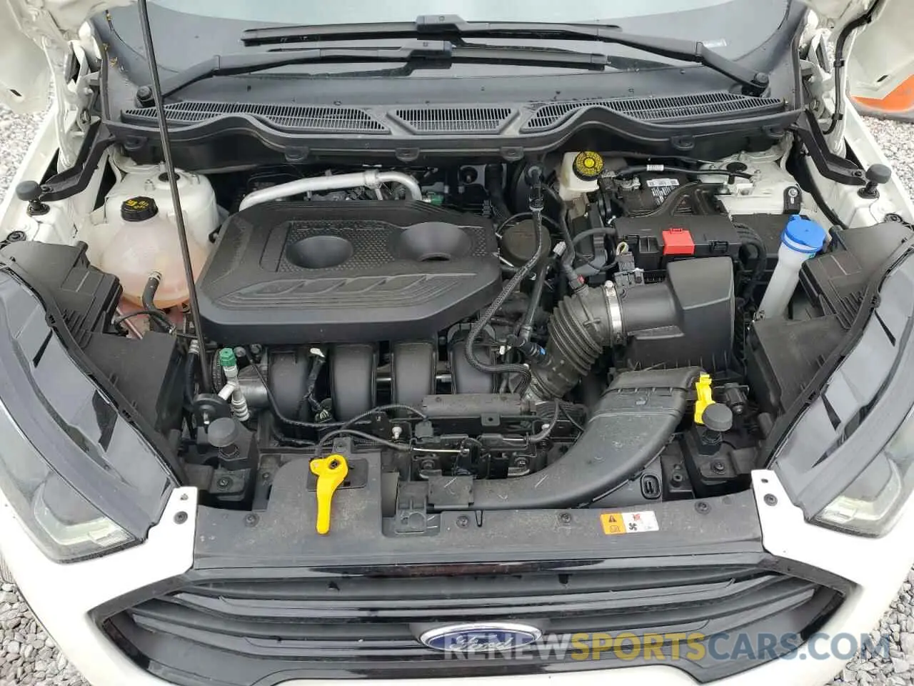 12 fotografías del automóvil dañado MAJ6S3JL3MC452422 FORD ECOSPORT 2021