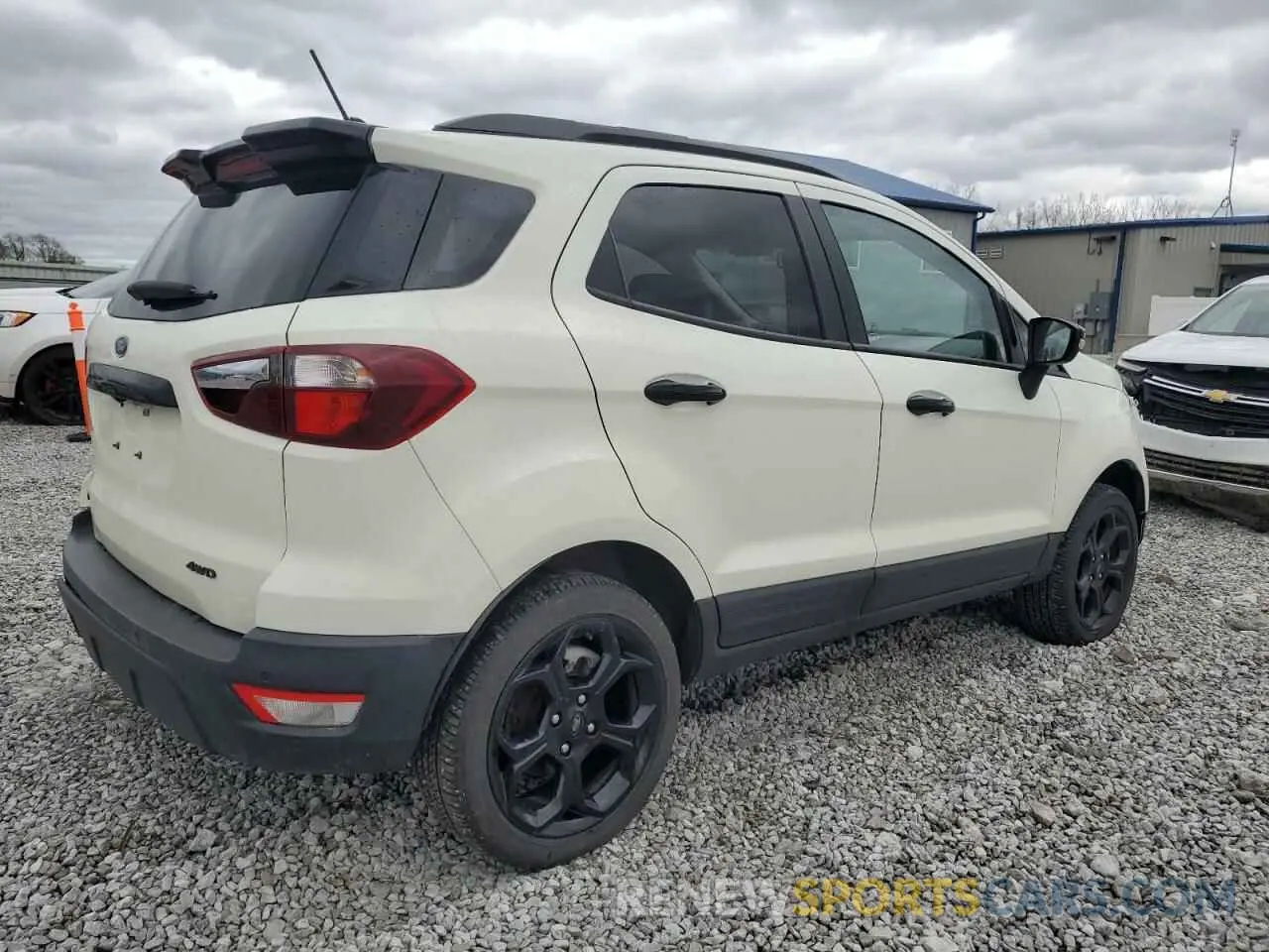 3 fotografías del automóvil dañado MAJ6S3JL3MC452422 FORD ECOSPORT 2021