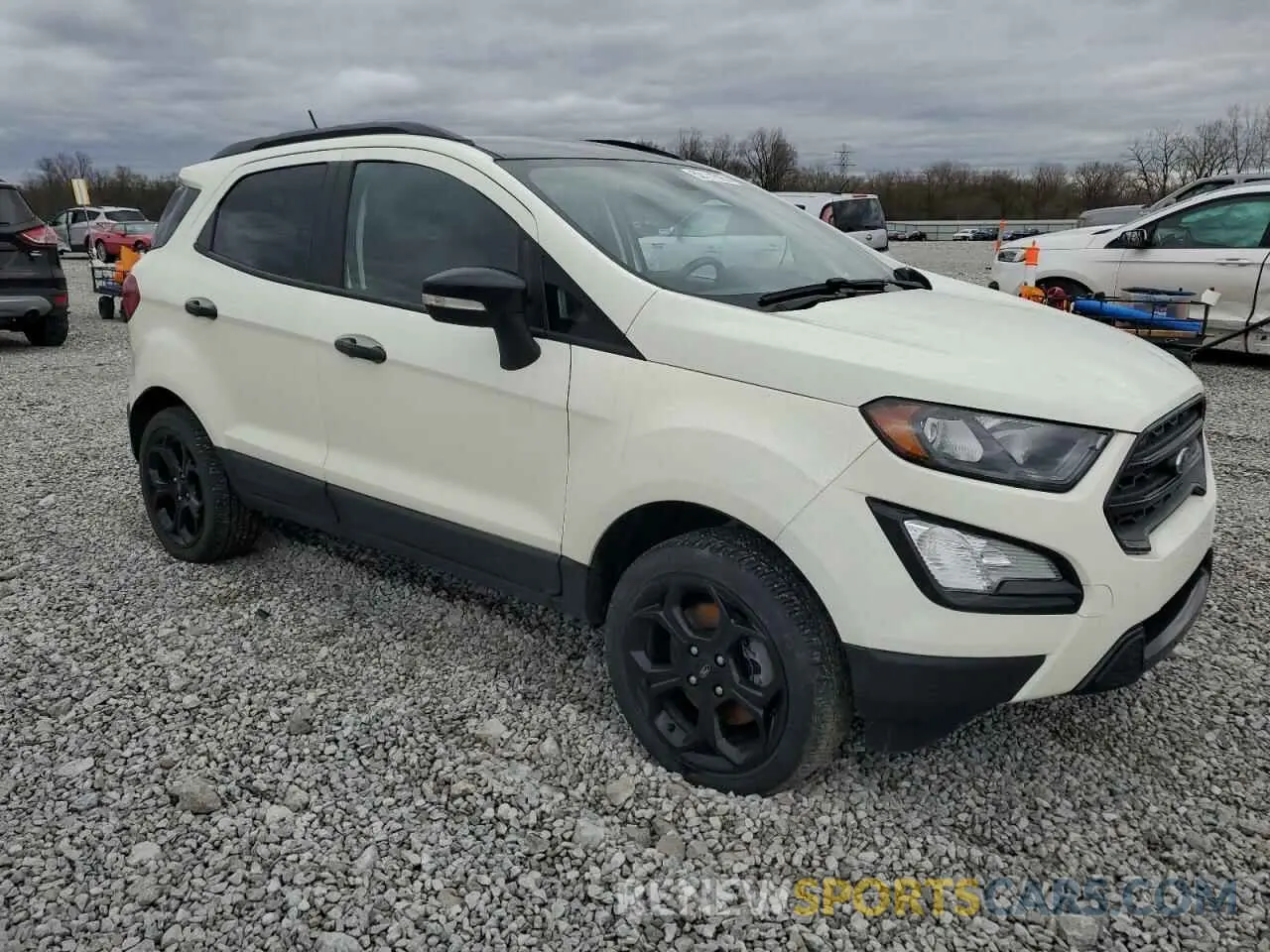 4 fotografías del automóvil dañado MAJ6S3JL3MC452422 FORD ECOSPORT 2021