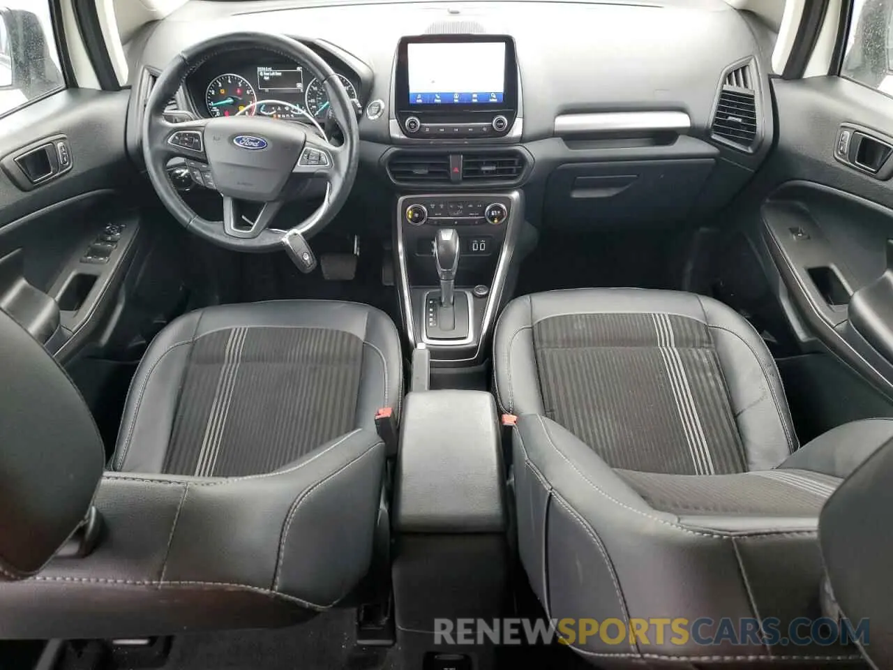 8 fotografías del automóvil dañado MAJ6S3JL3MC452422 FORD ECOSPORT 2021
