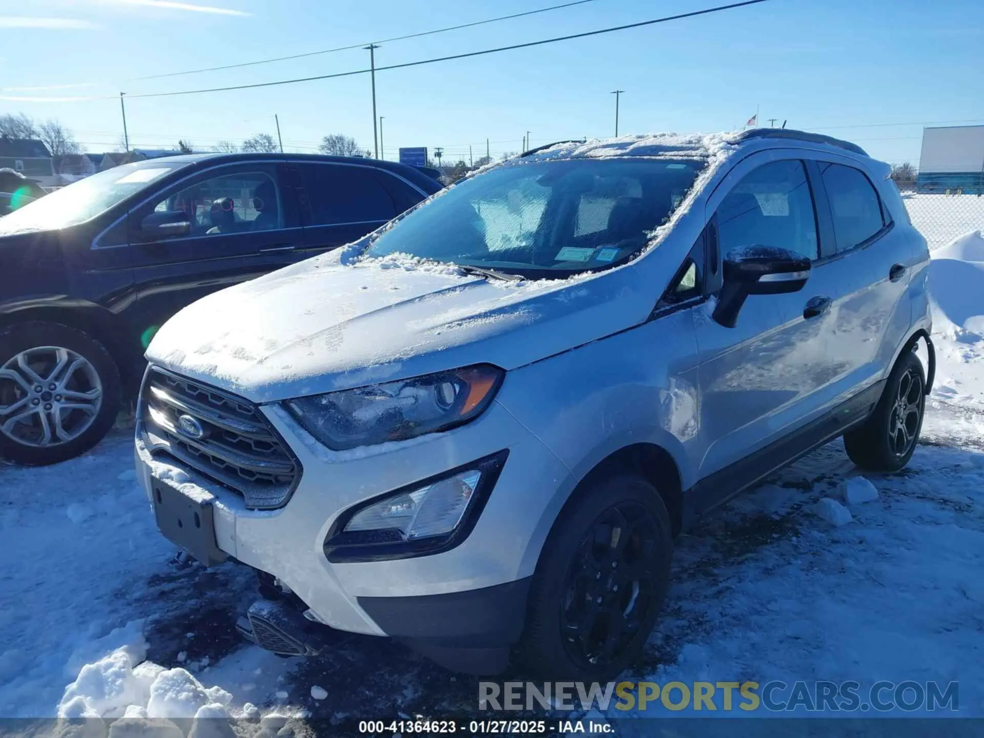2 fotografías del automóvil dañado MAJ6S3JL4MC430543 FORD ECOSPORT 2021