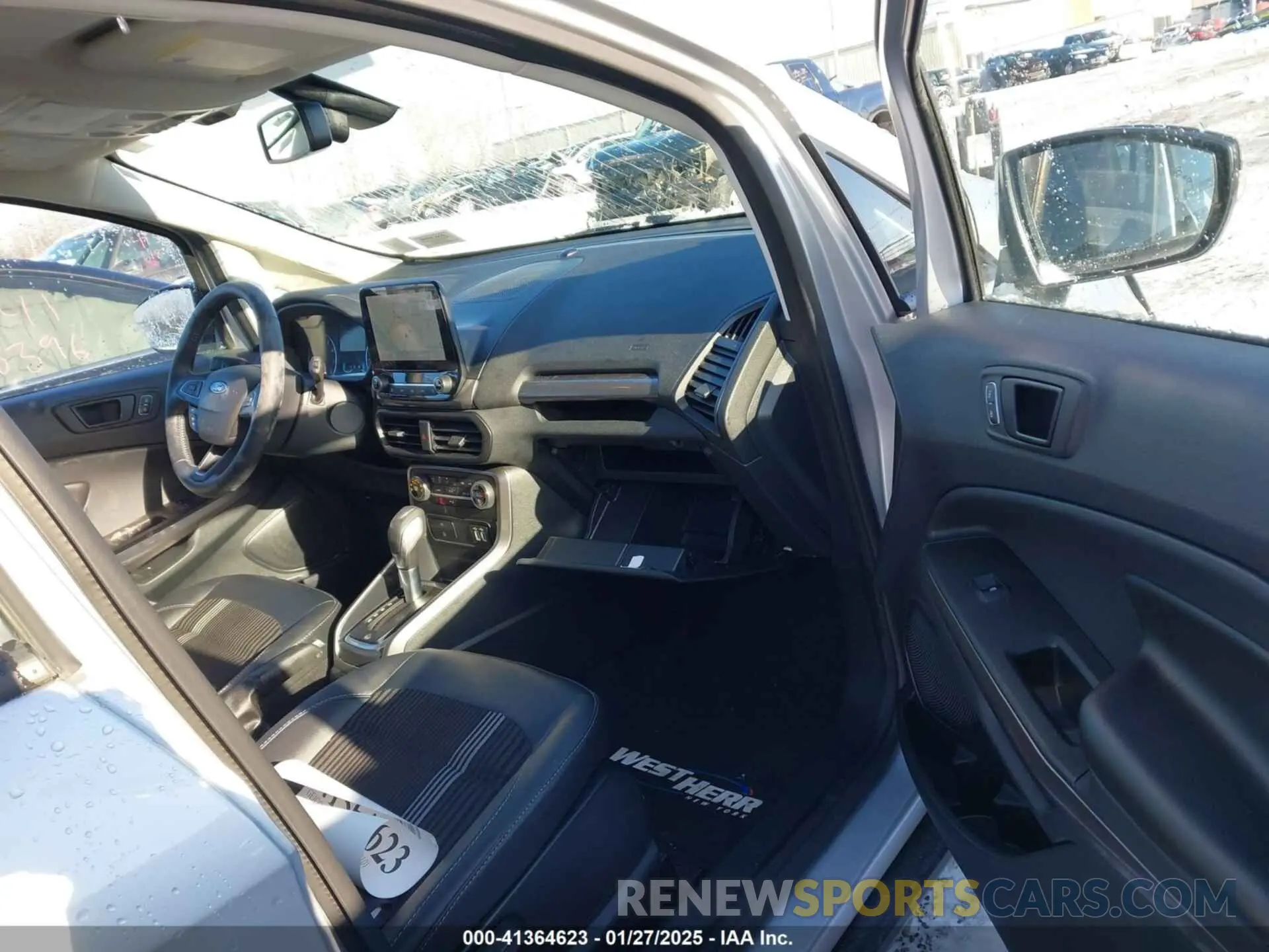 5 fotografías del automóvil dañado MAJ6S3JL4MC430543 FORD ECOSPORT 2021