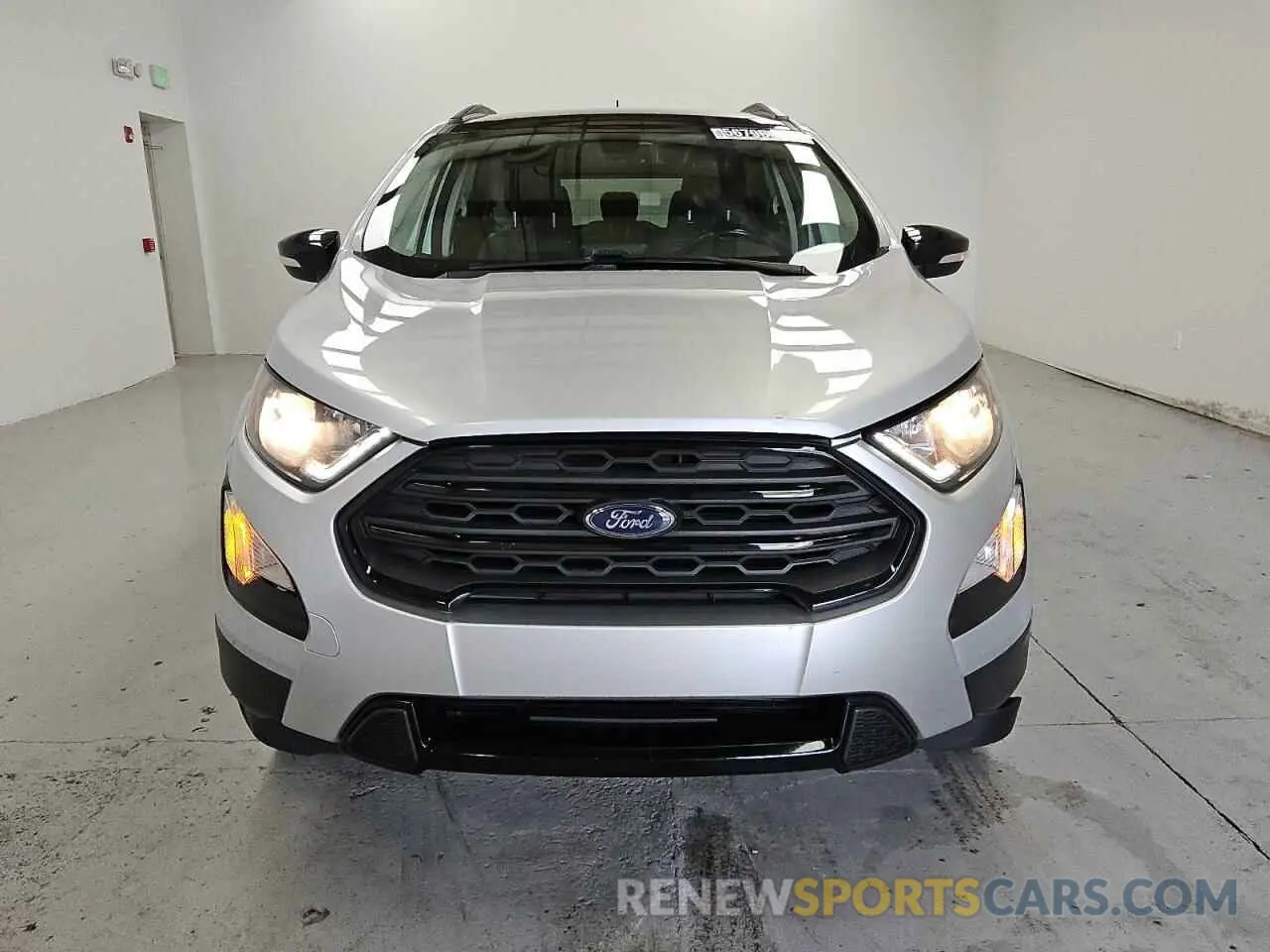5 fotografías del automóvil dañado MAJ6S3JL6MC425733 FORD ECOSPORT 2021