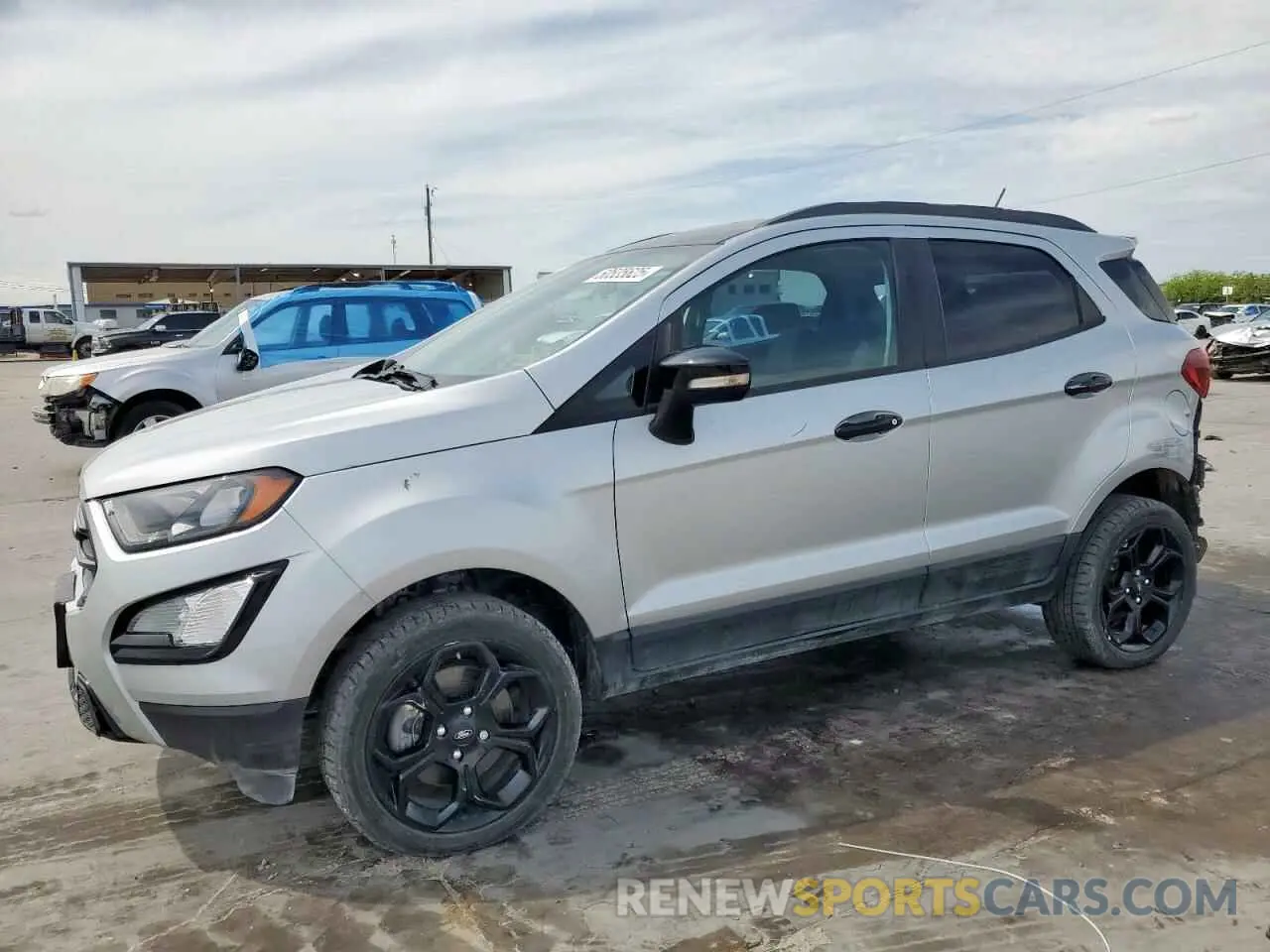 1 fotografías del automóvil dañado MAJ6S3JL6MC455038 FORD ECOSPORT 2021