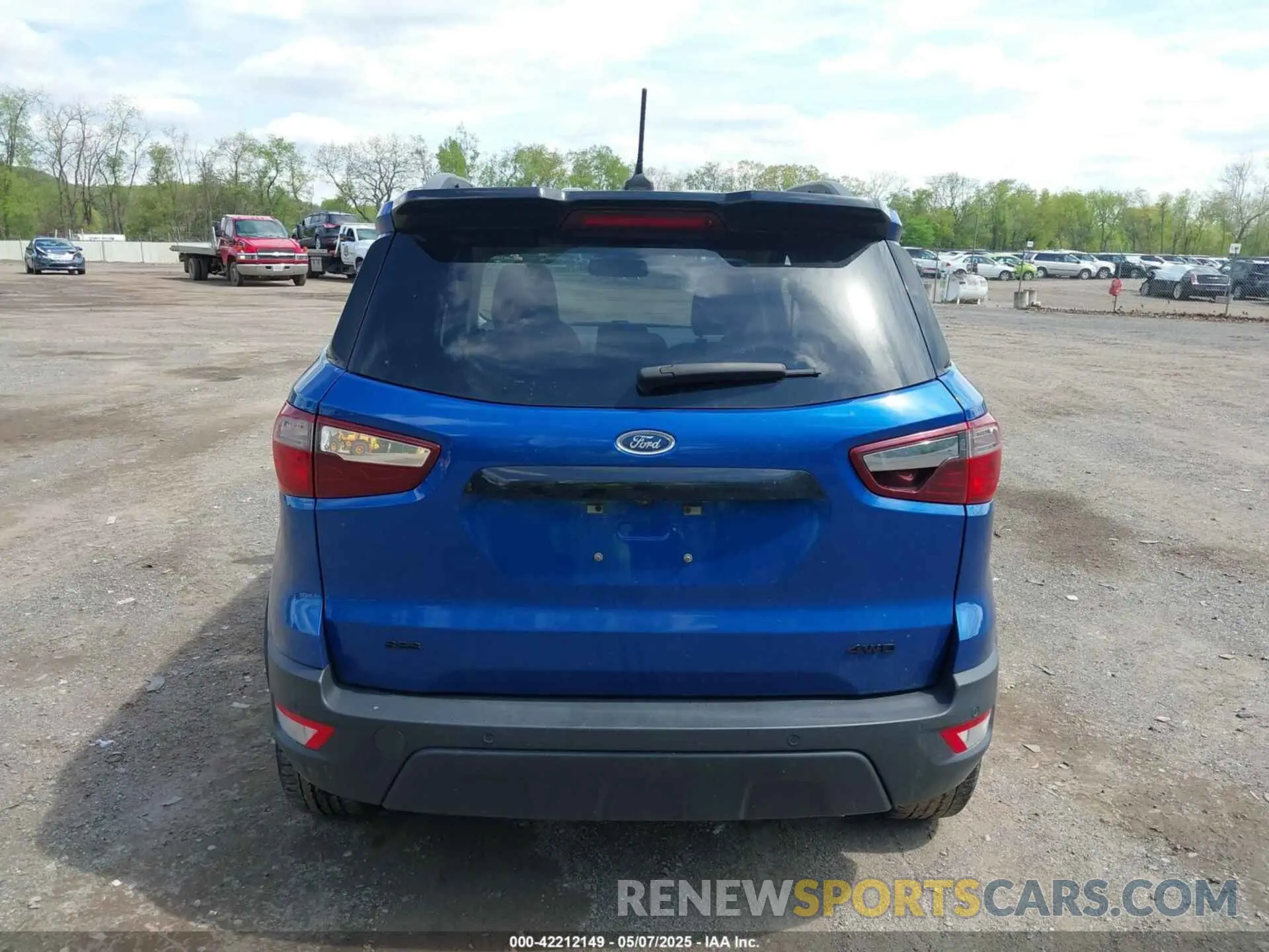 16 fotografías del automóvil dañado MAJ6S3JL8MC435874 FORD ECOSPORT 2021