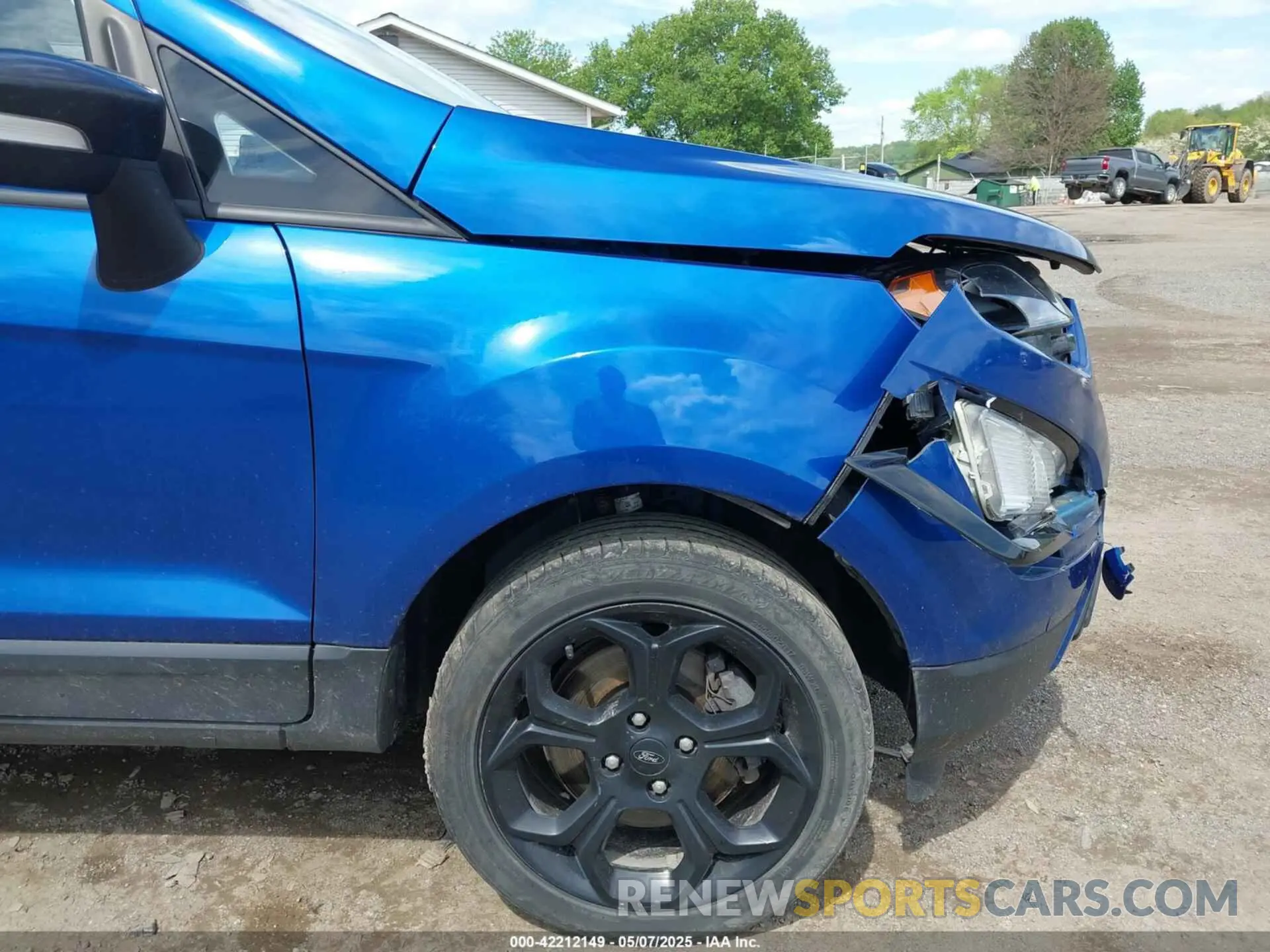 17 fotografías del automóvil dañado MAJ6S3JL8MC435874 FORD ECOSPORT 2021