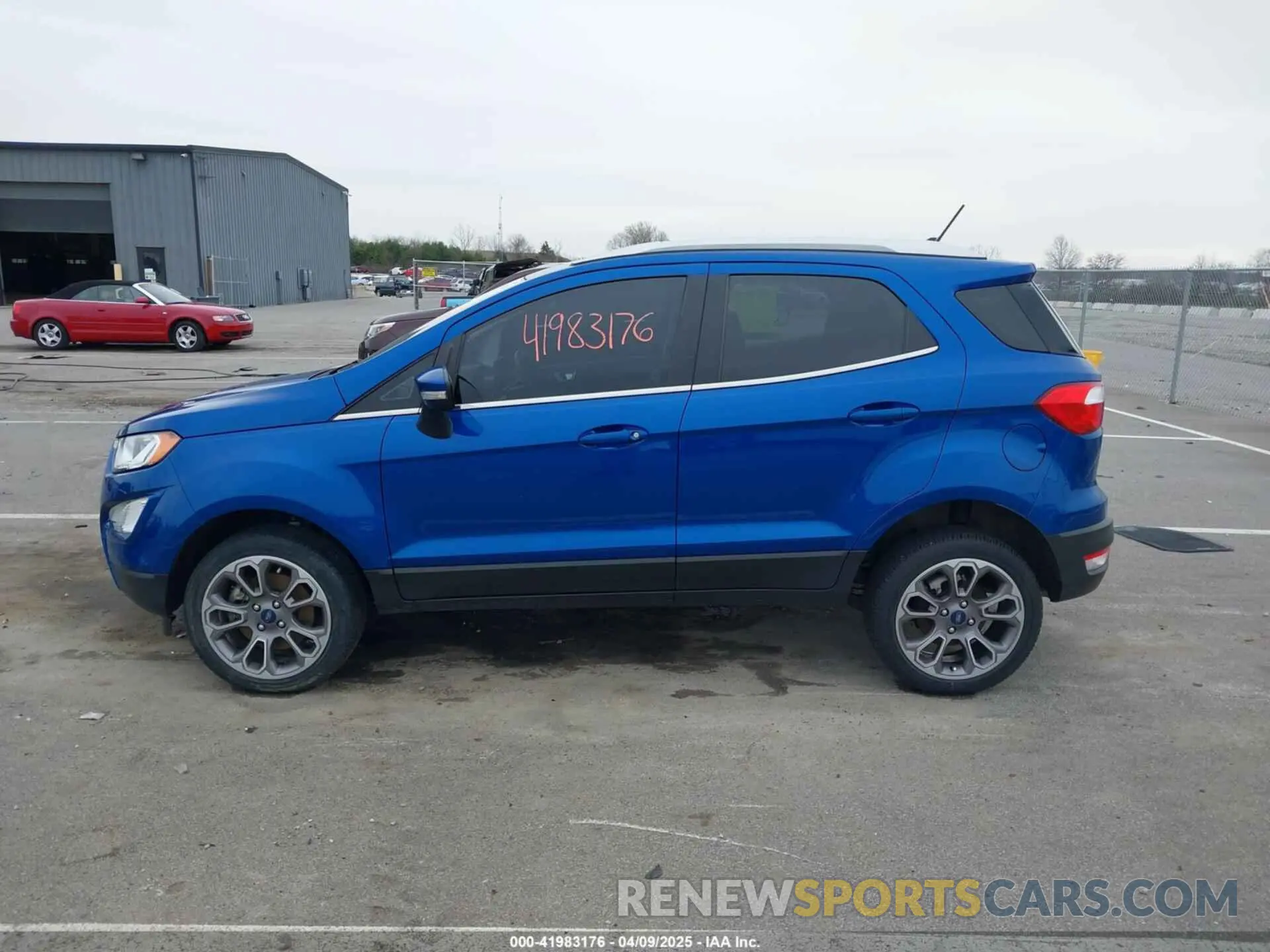 15 fotografías del automóvil dañado MAJ6S3KL0MC401426 FORD ECOSPORT 2021