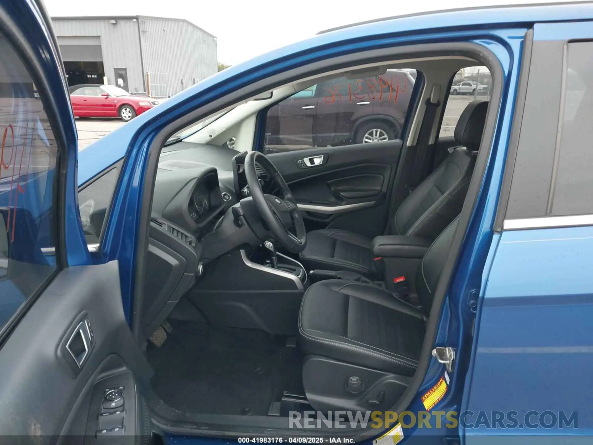5 fotografías del automóvil dañado MAJ6S3KL0MC401426 FORD ECOSPORT 2021