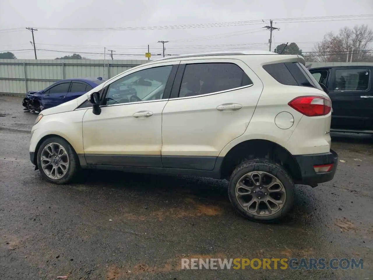 2 fotografías del automóvil dañado MAJ6S3KL1MC401967 FORD ECOSPORT 2021