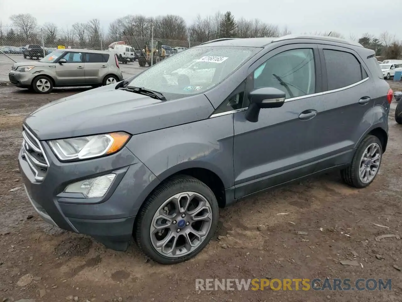 1 fotografías del automóvil dañado MAJ6S3KL2MC412475 FORD ECOSPORT 2021