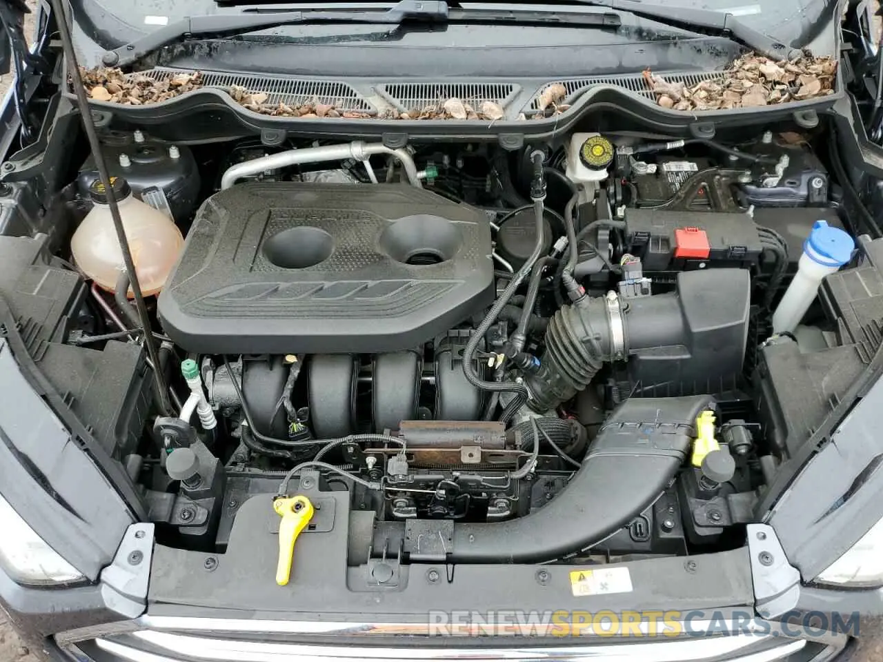13 fotografías del automóvil dañado MAJ6S3KL2MC412475 FORD ECOSPORT 2021