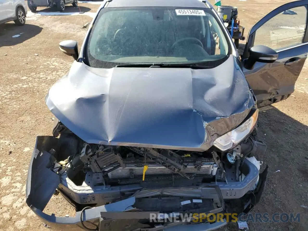 12 fotografías del automóvil dañado MAJ6S3KL2MC452474 FORD ECOSPORT 2021