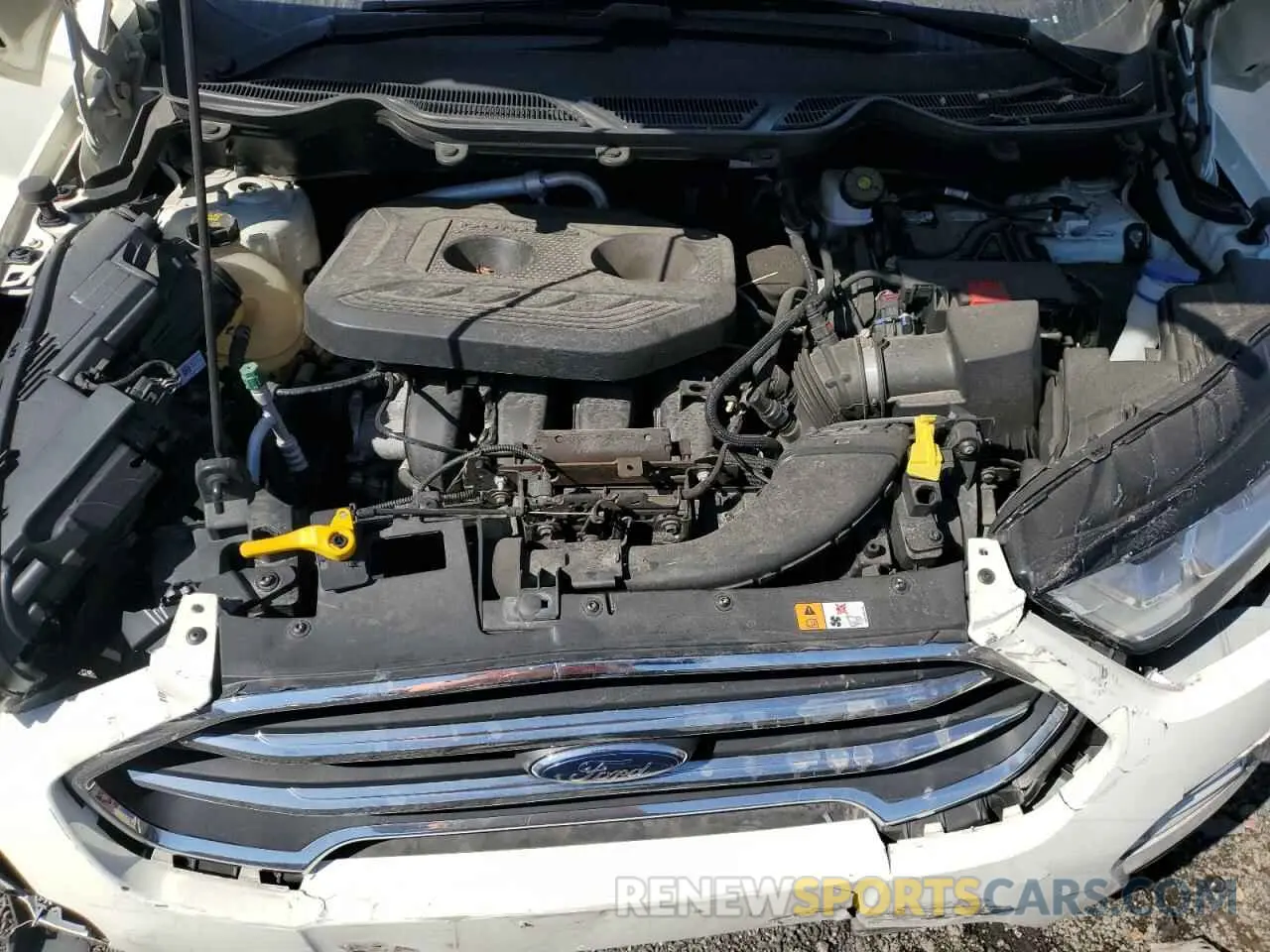13 fotografías del automóvil dañado MAJ6S3KL3MC402098 FORD ECOSPORT 2021