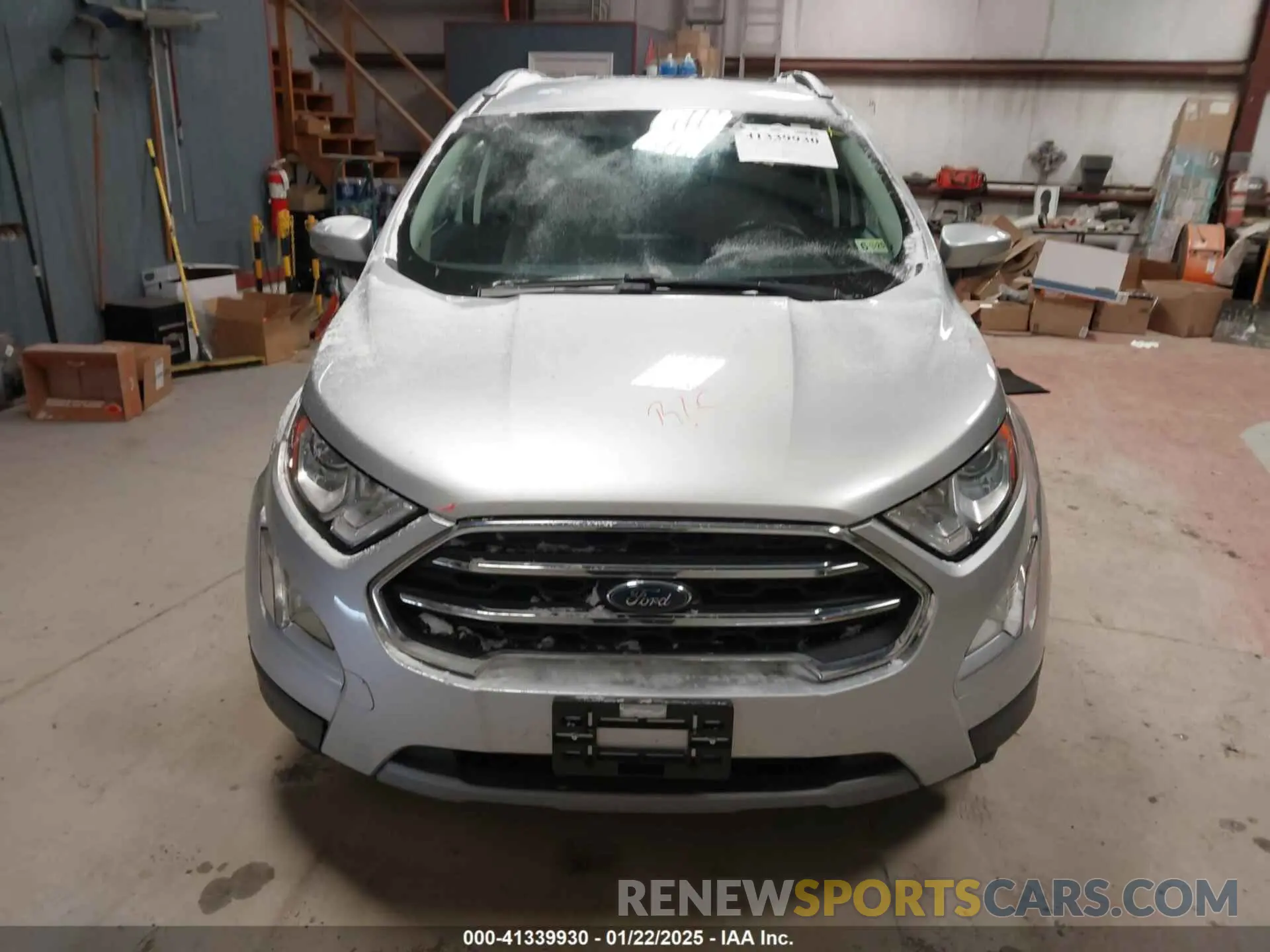 12 fotografías del automóvil dañado MAJ6S3KL3MC403106 FORD ECOSPORT 2021