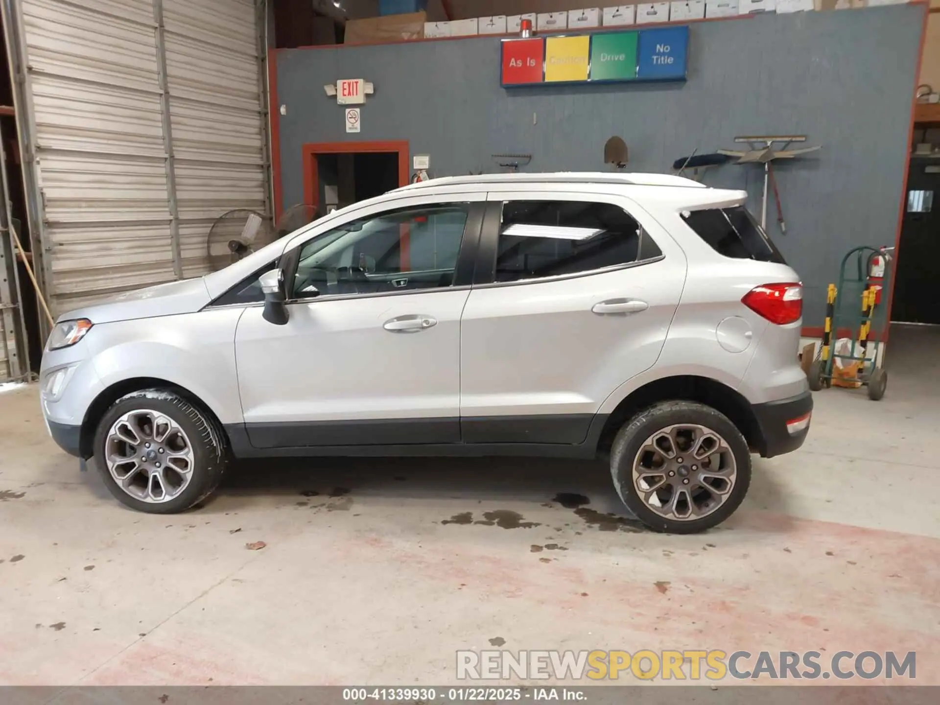14 fotografías del automóvil dañado MAJ6S3KL3MC403106 FORD ECOSPORT 2021