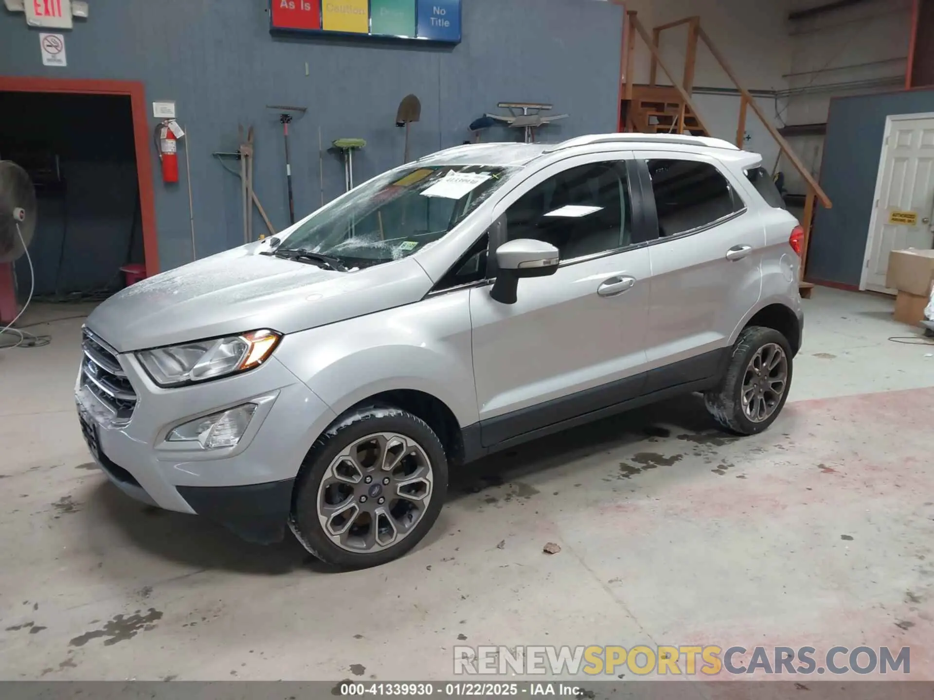 2 fotografías del automóvil dañado MAJ6S3KL3MC403106 FORD ECOSPORT 2021